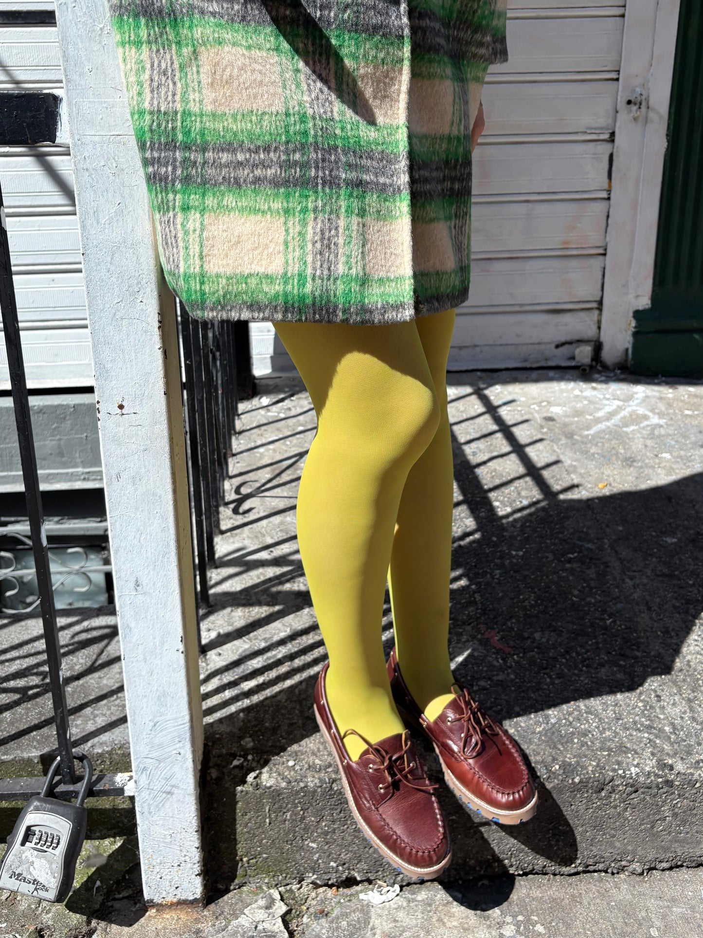 Svea Tights - Apple Green