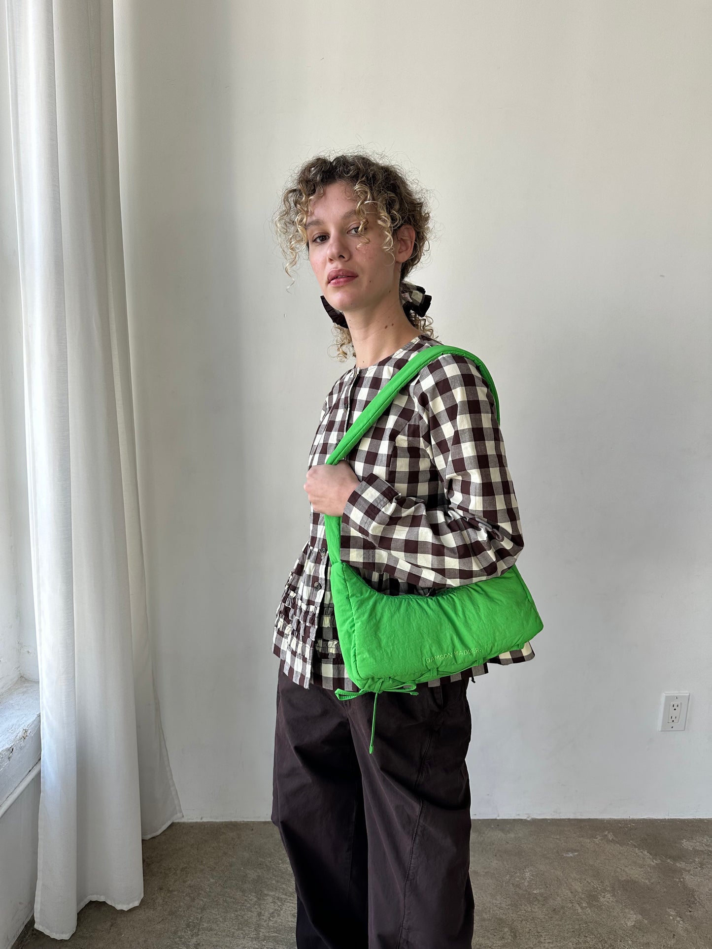 Puffy Saz Bag - Green