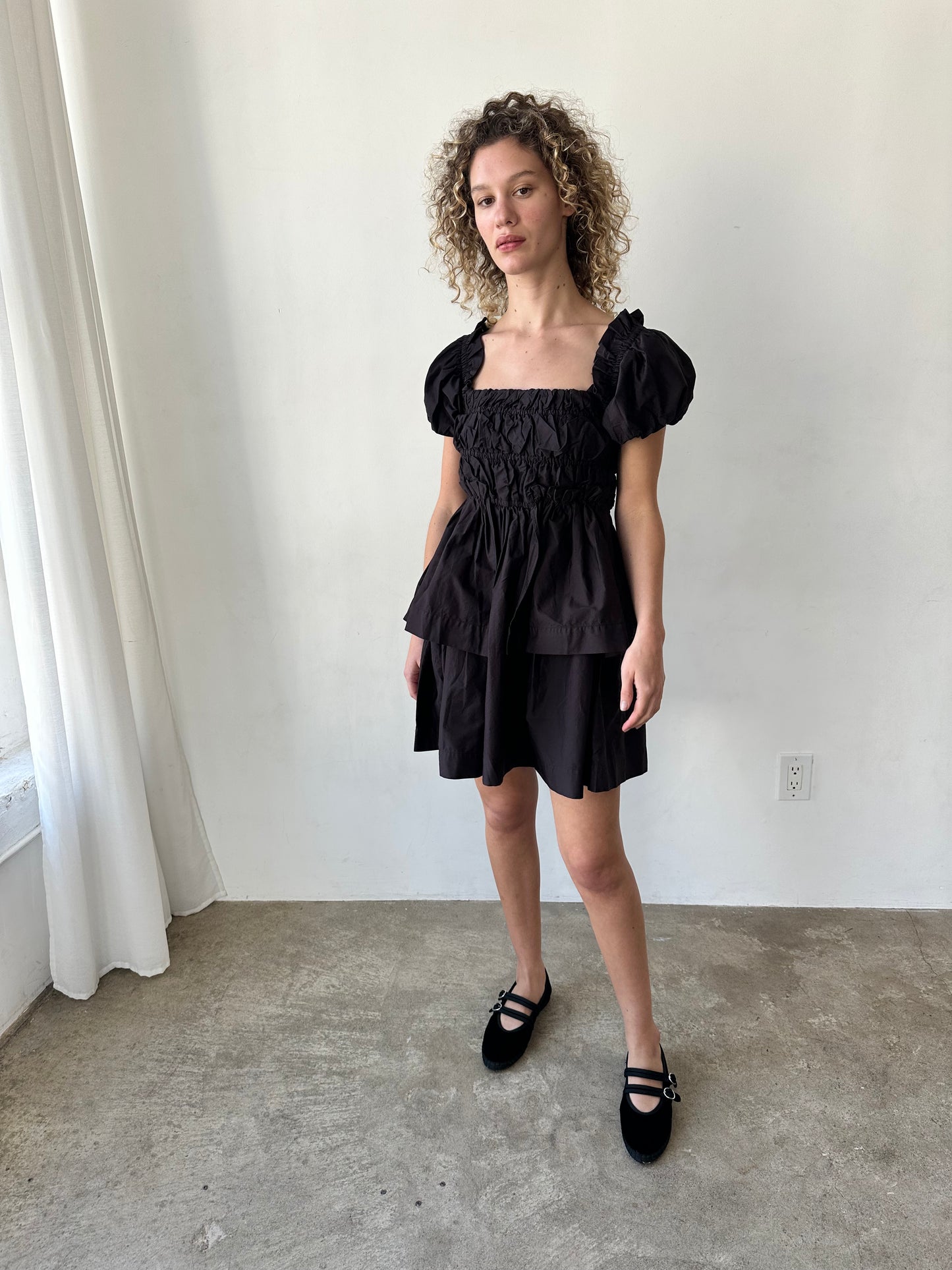 Lyza Mini Dress - Black