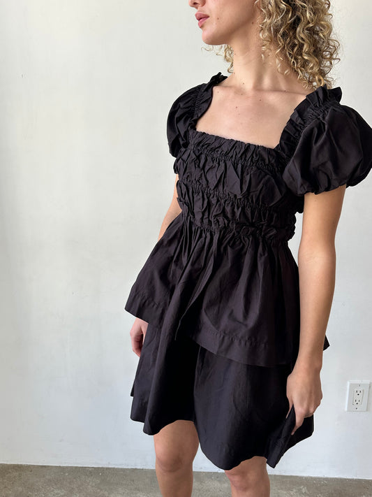 Lyza Mini Dress - Black