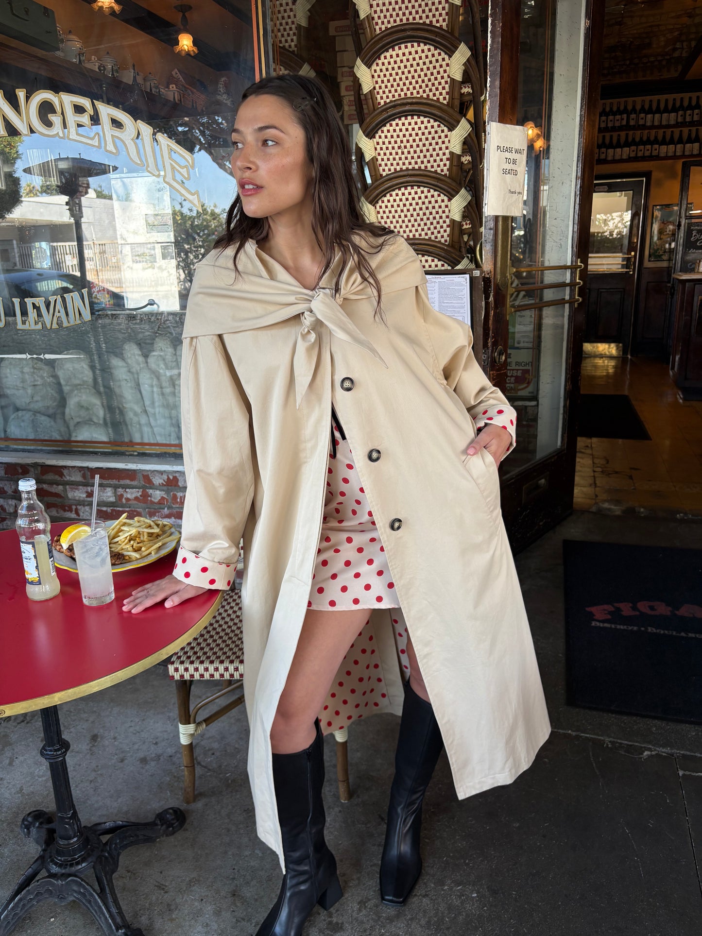 Olson Trench - Scarlett Dot