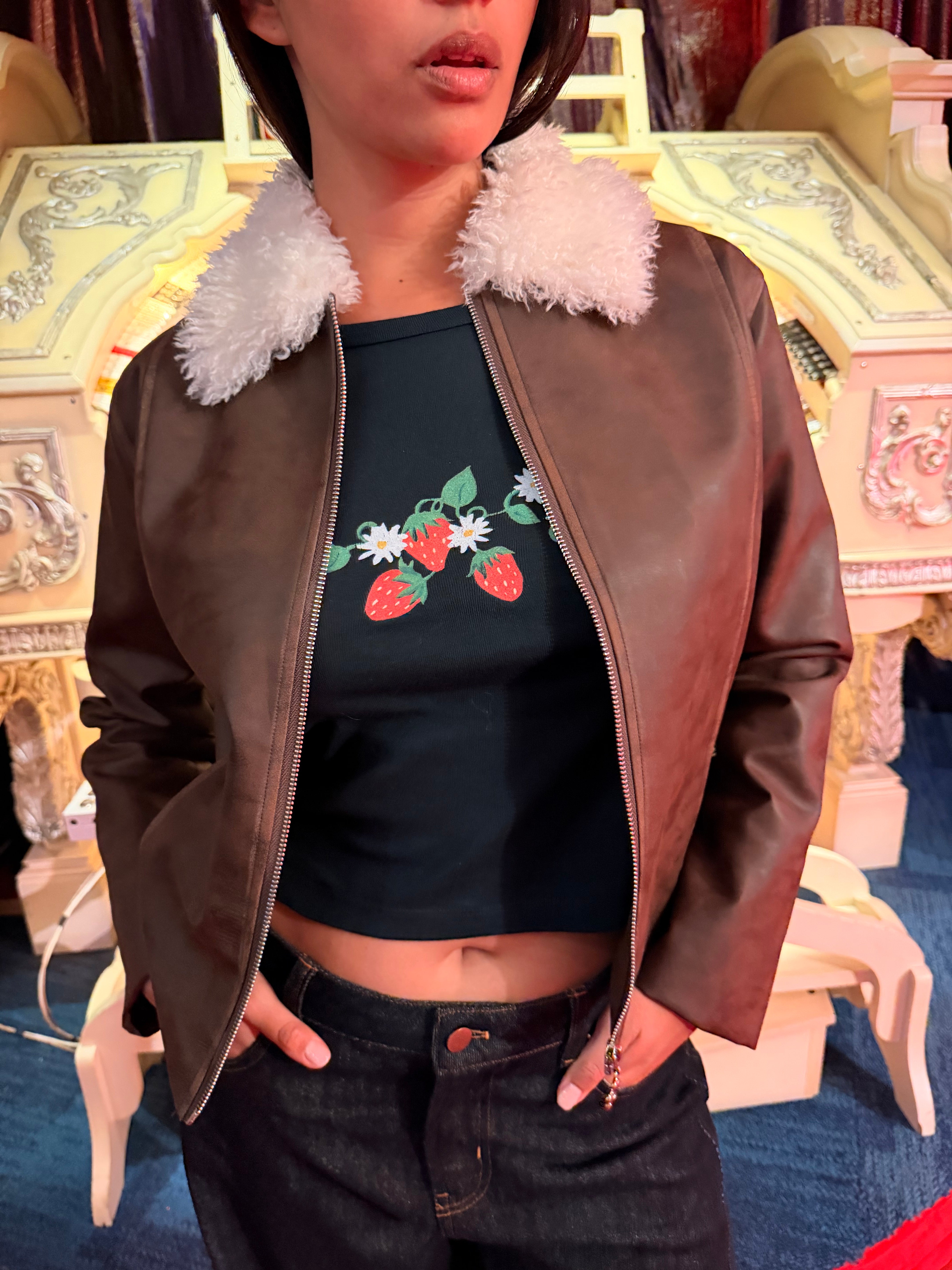 Shyla Jacket - Washed Brown – Lisa Says Gah