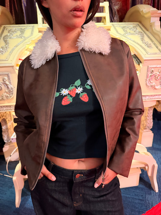 Shyla Jacket - Washed Brown