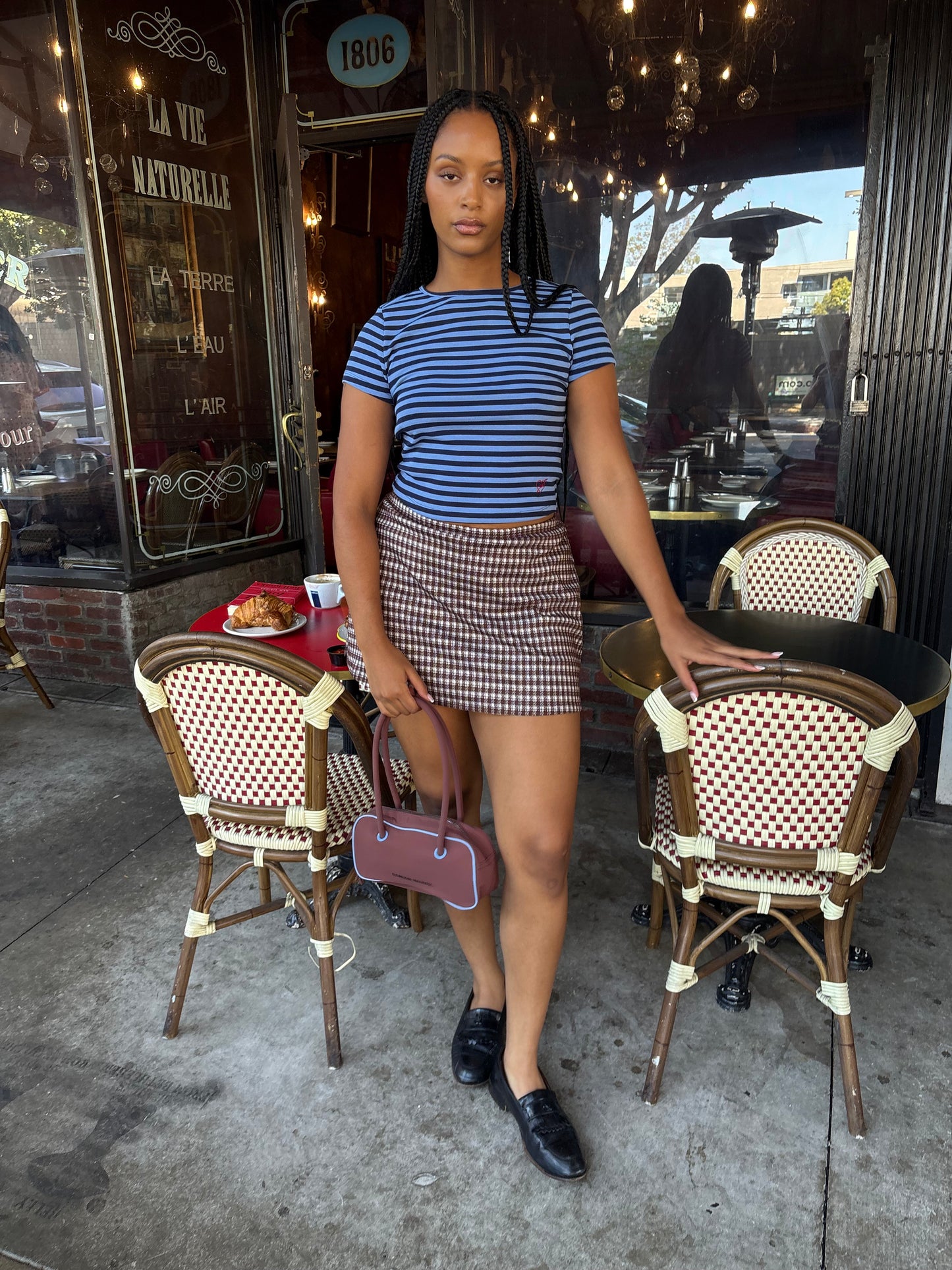 Darcy Skort - Cocoa Plaid