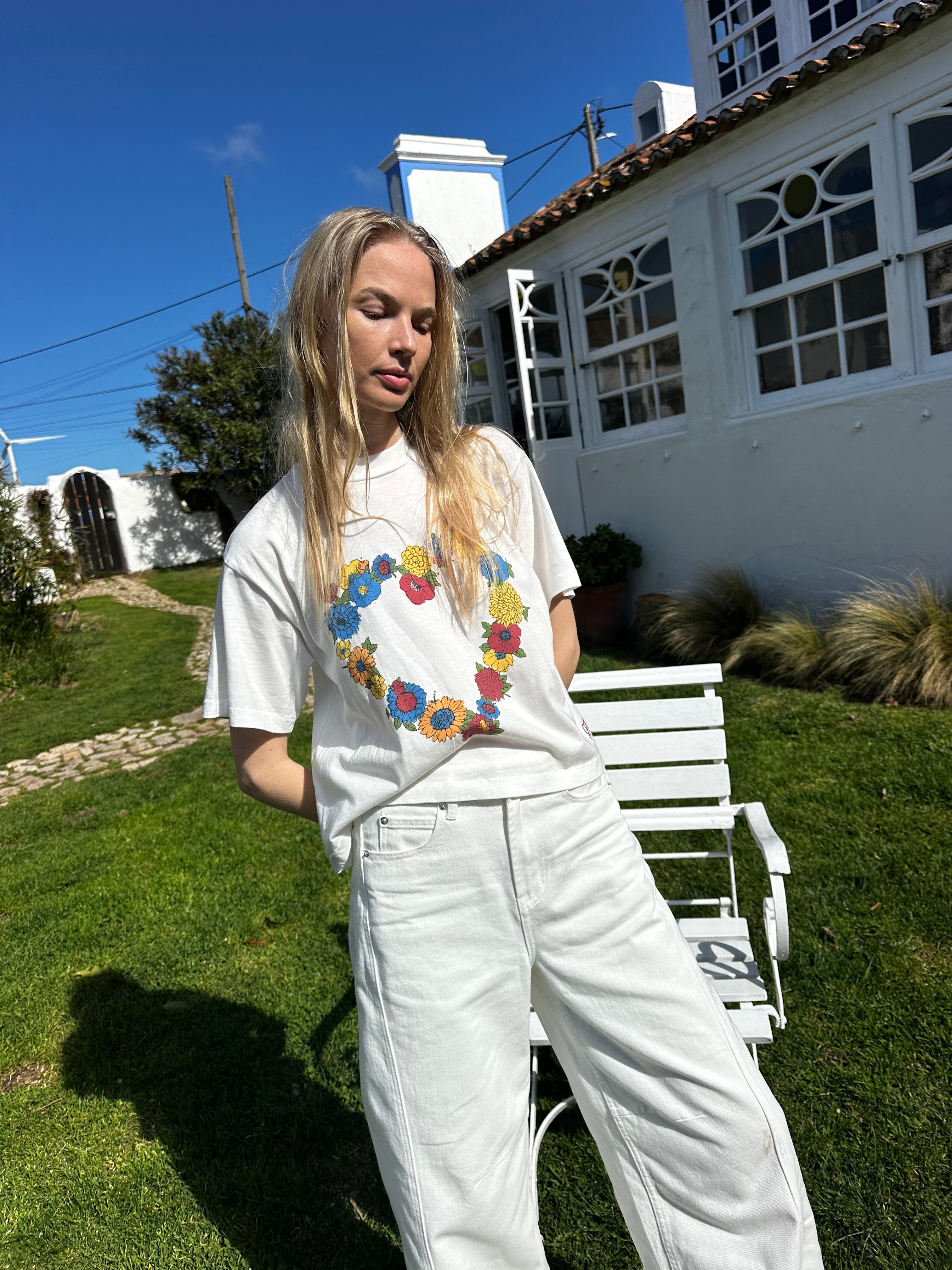 Charlie Tee - Primary Floral – Lisa Says Gah