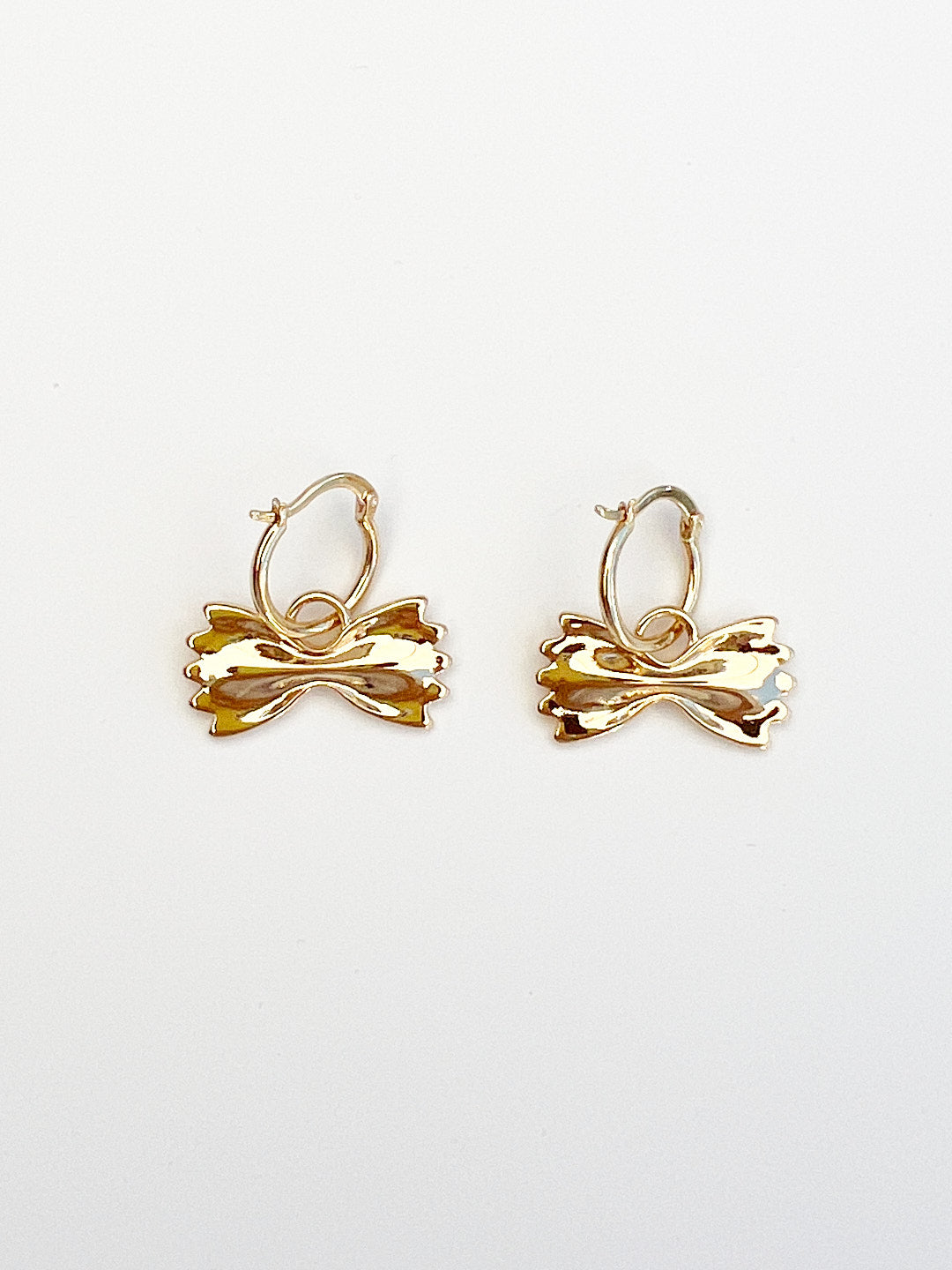 Farfalle Hoops - Gold