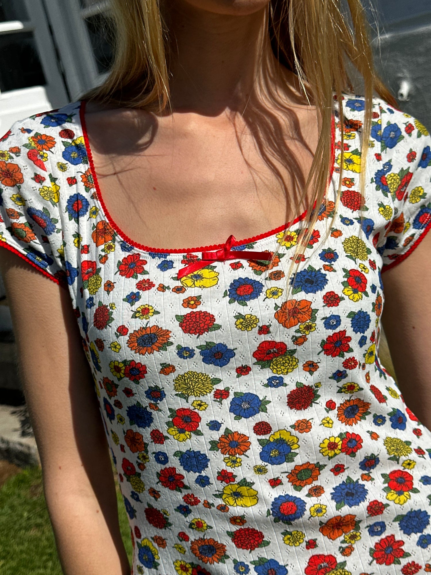 Della Dress - Primary Floral
