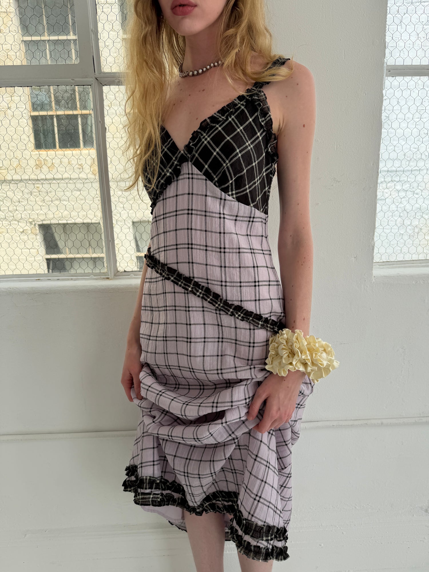 Lulu Dress - Plaid Mix