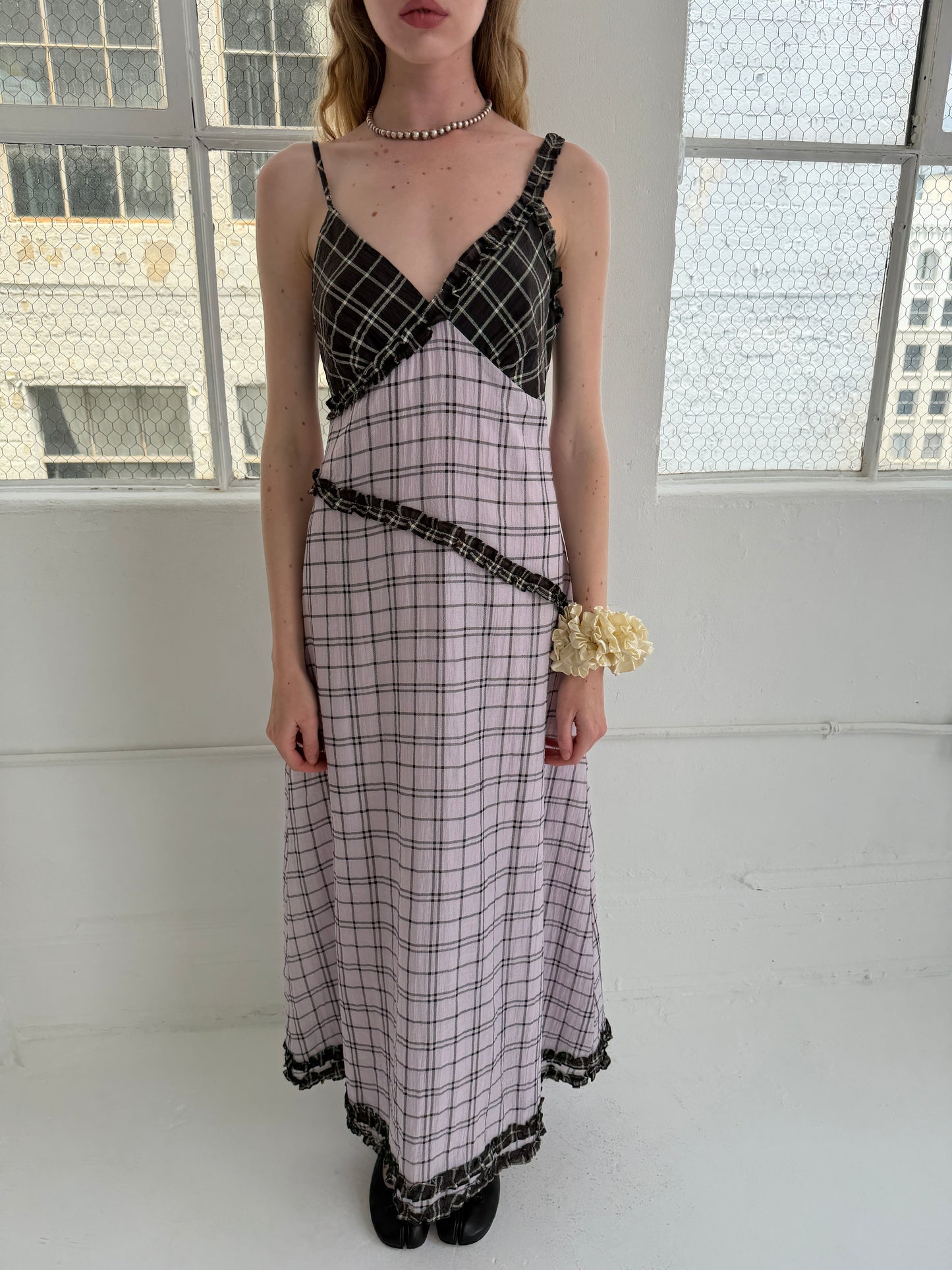 Lulu Dress - Plaid Mix