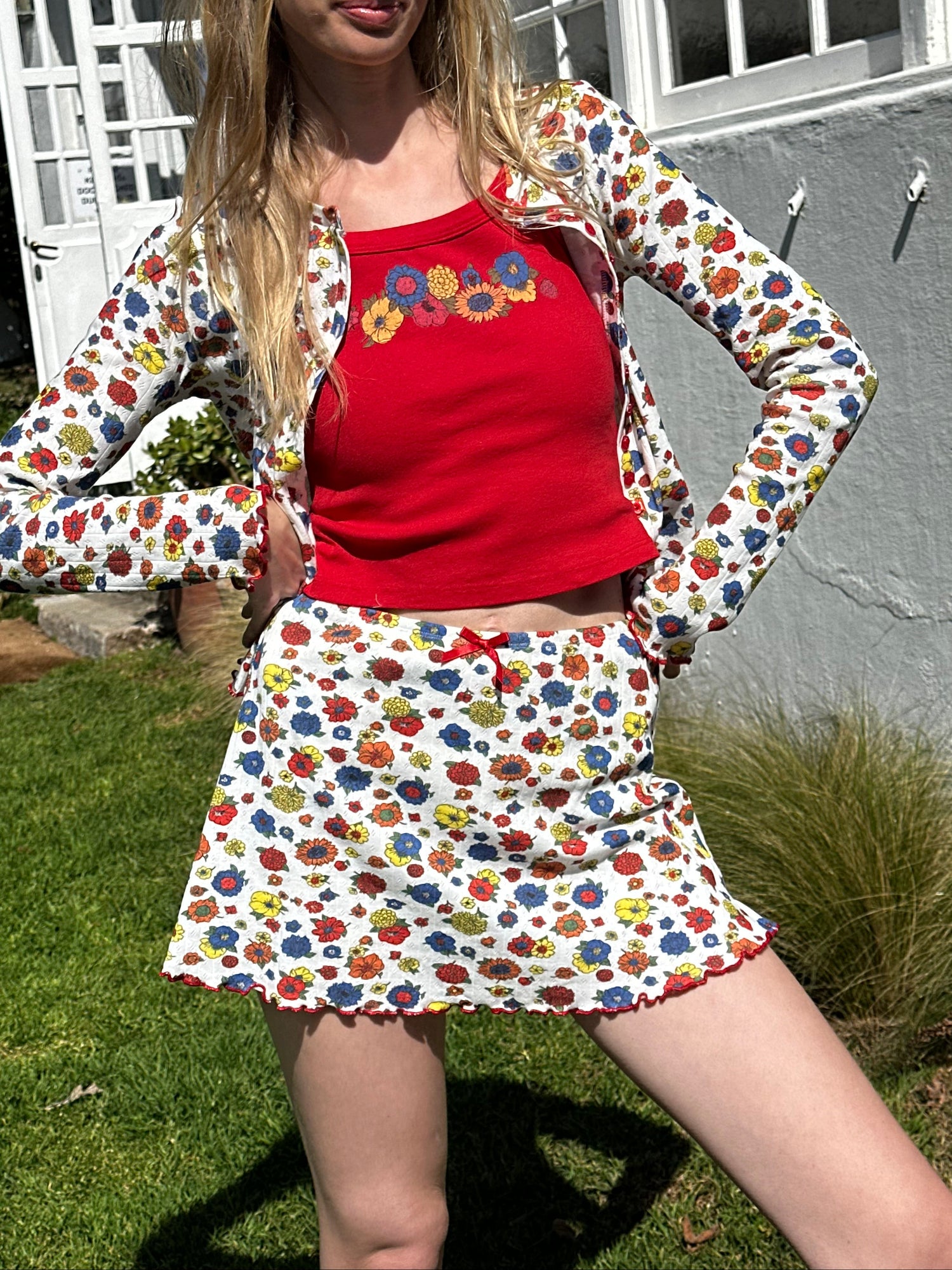 Darcy Skort - Primary Floral