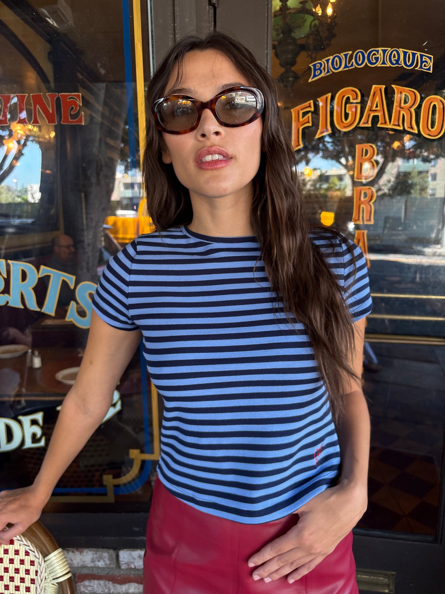 Jude Tee - Oxford Stripe