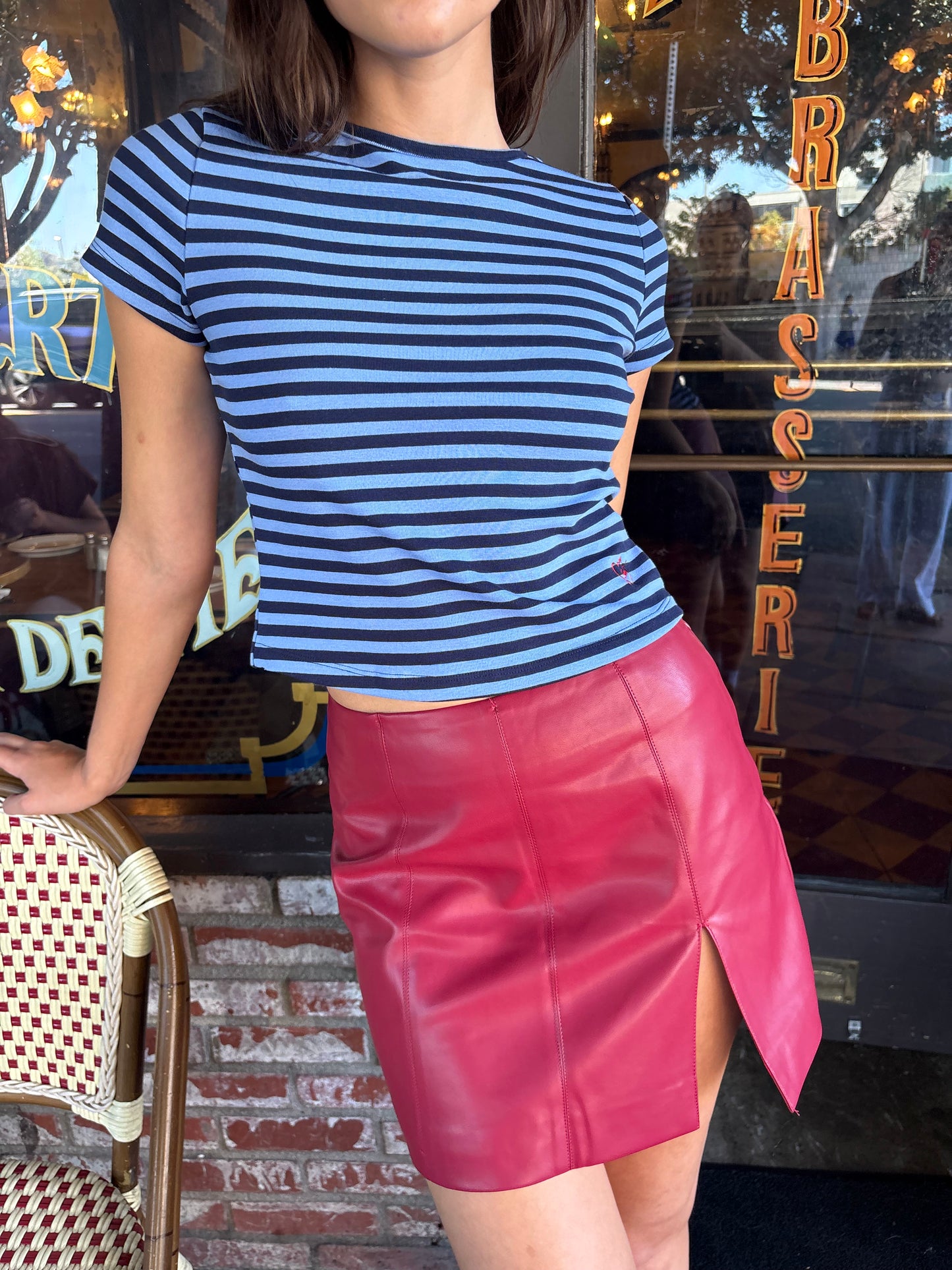 Jude Tee - Oxford Stripe