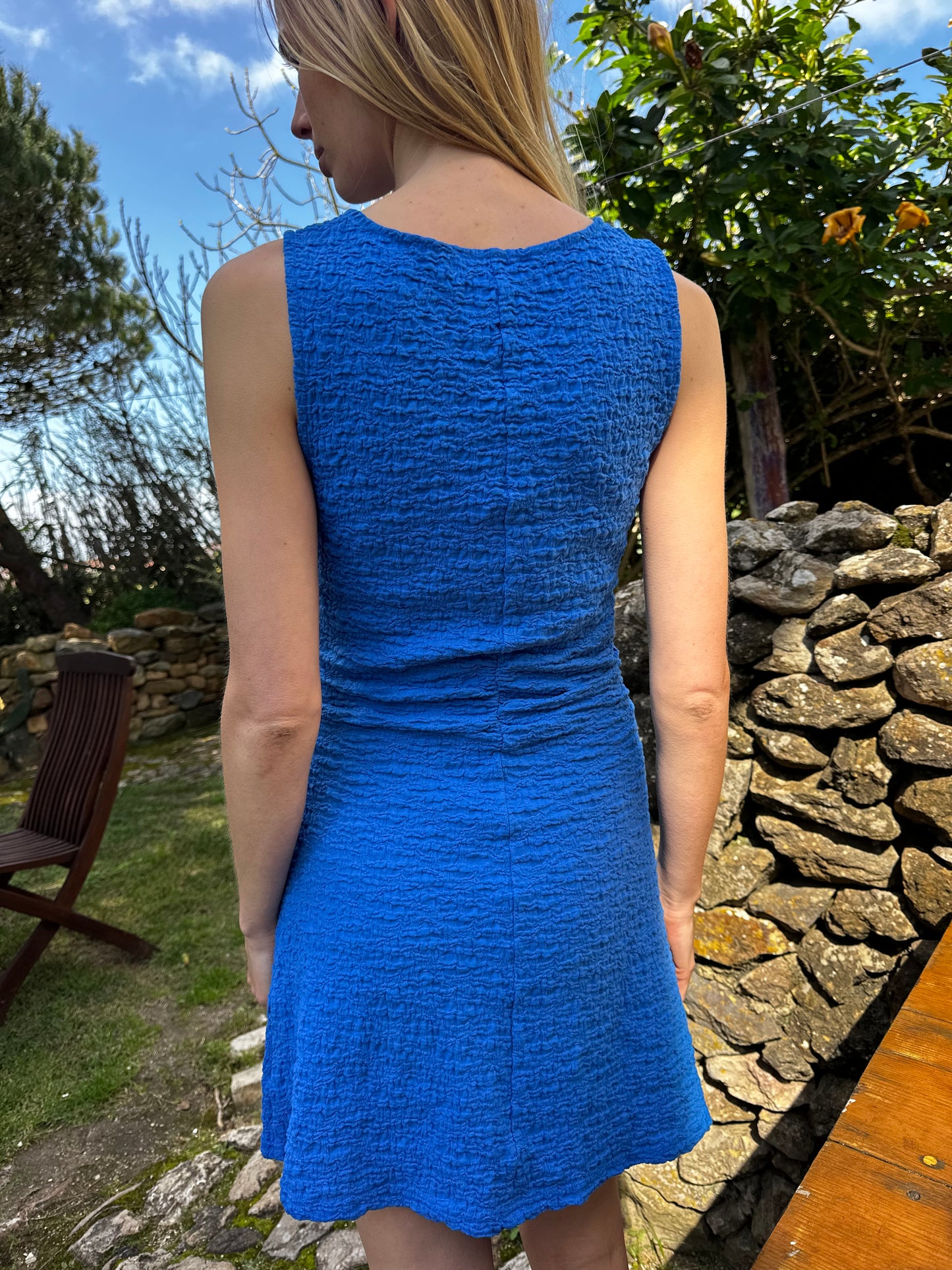 Cindy Dress - Indigo