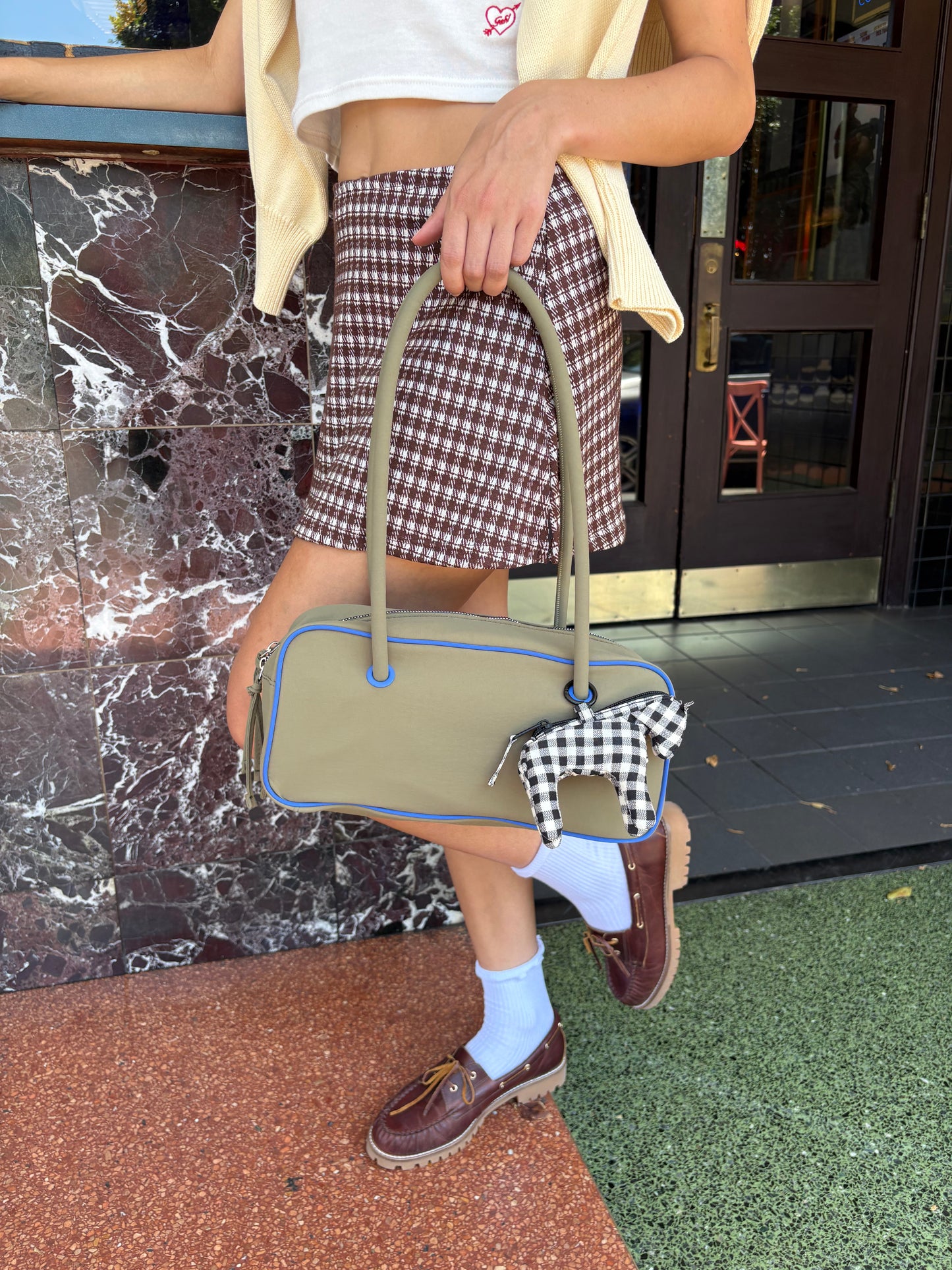 Darcy Skort - Cocoa Plaid