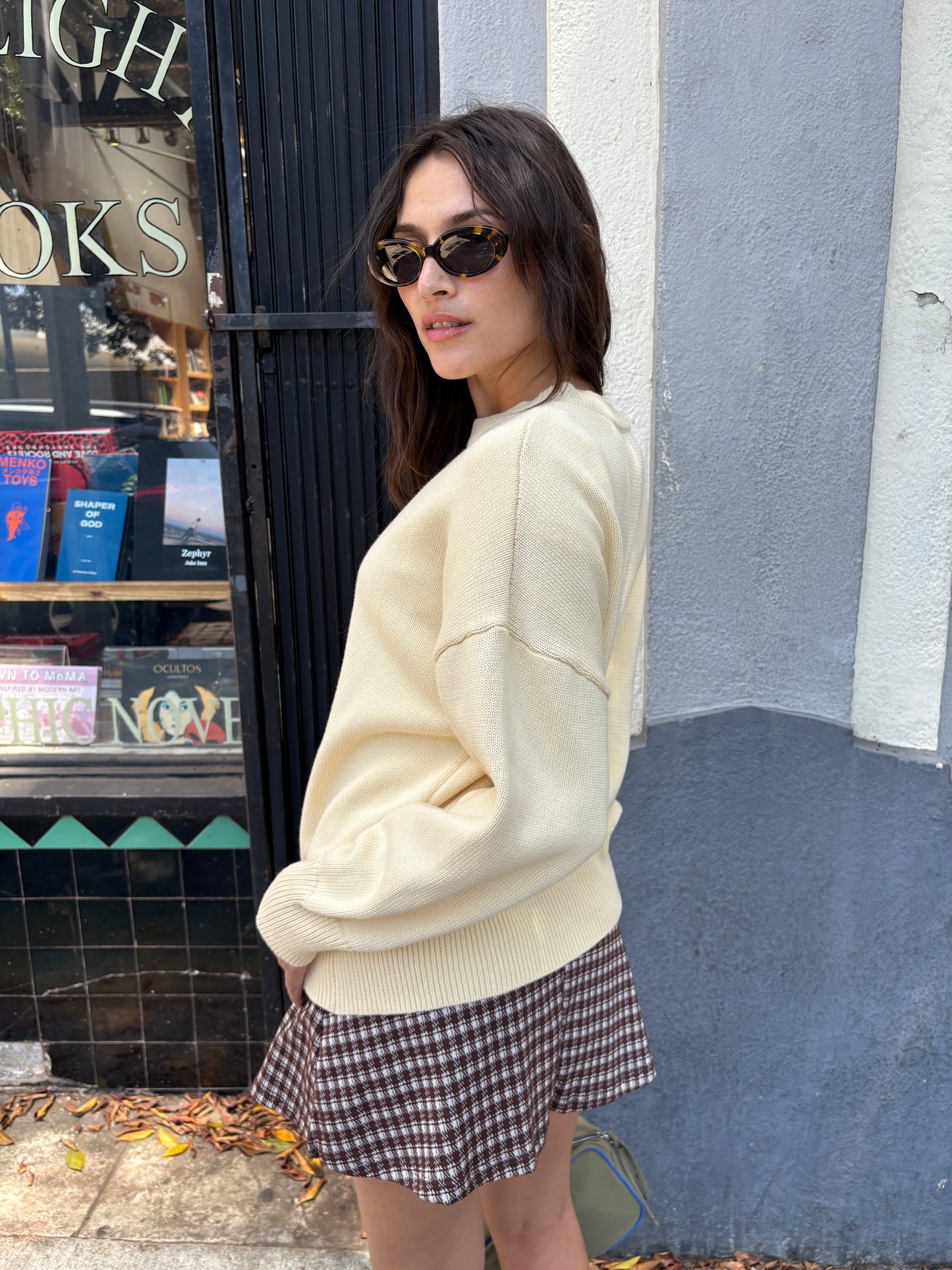 Cotton Gwendolyn Sweater - Butter