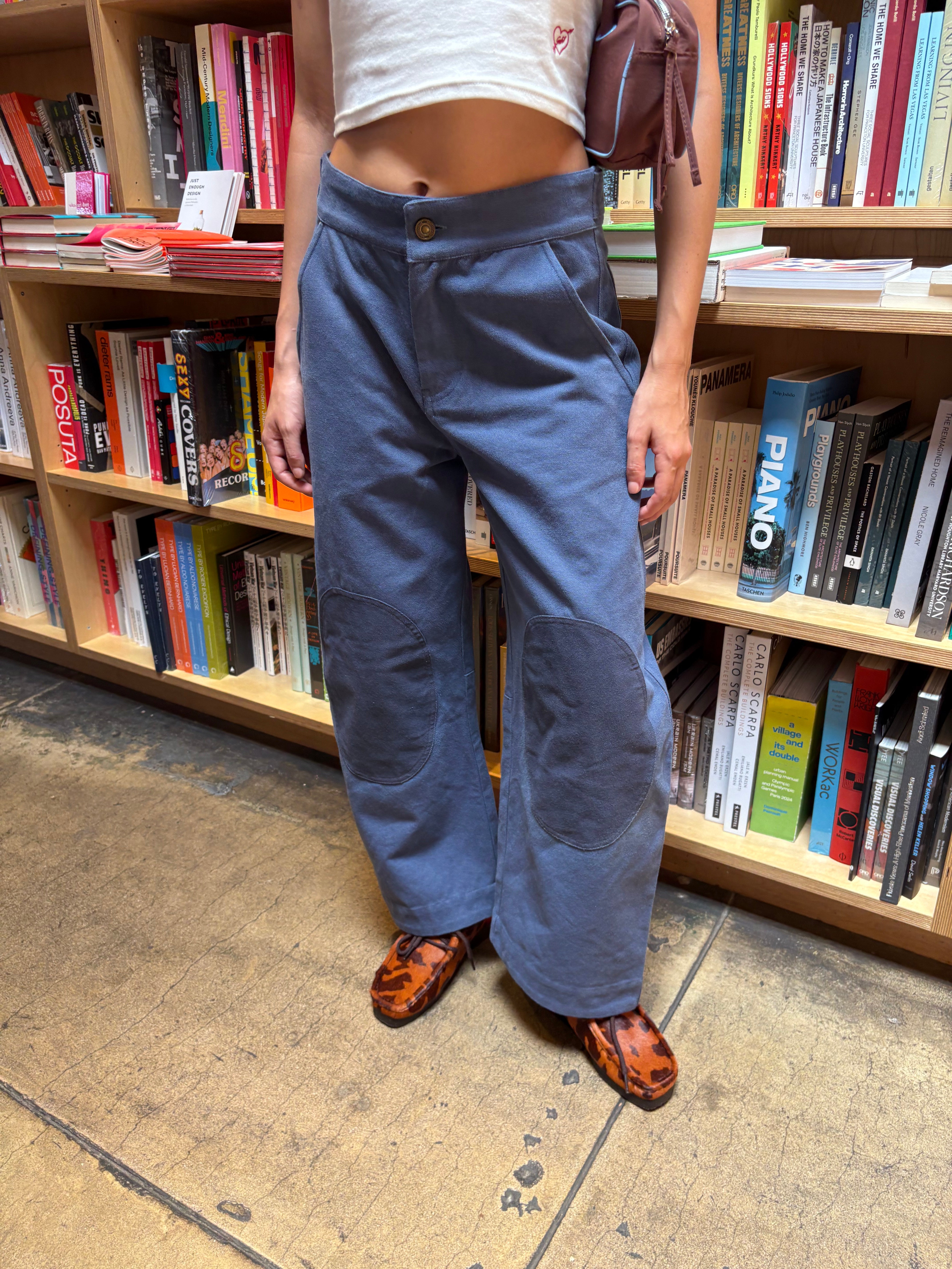 Daphne Trouser - Dark Blue – Lisa Says Gah