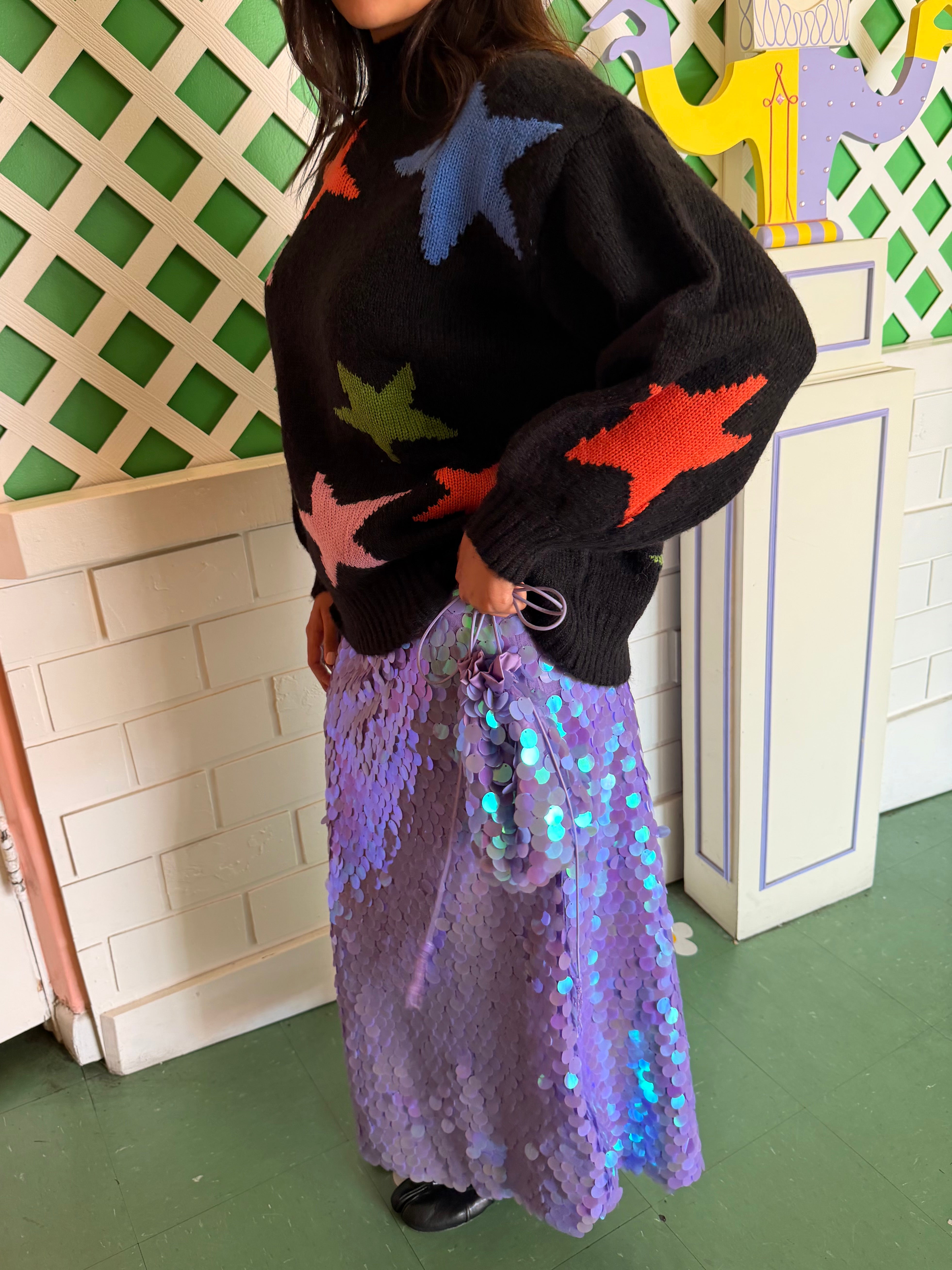 Shani Sweater - Stars – Lisa Says Gah