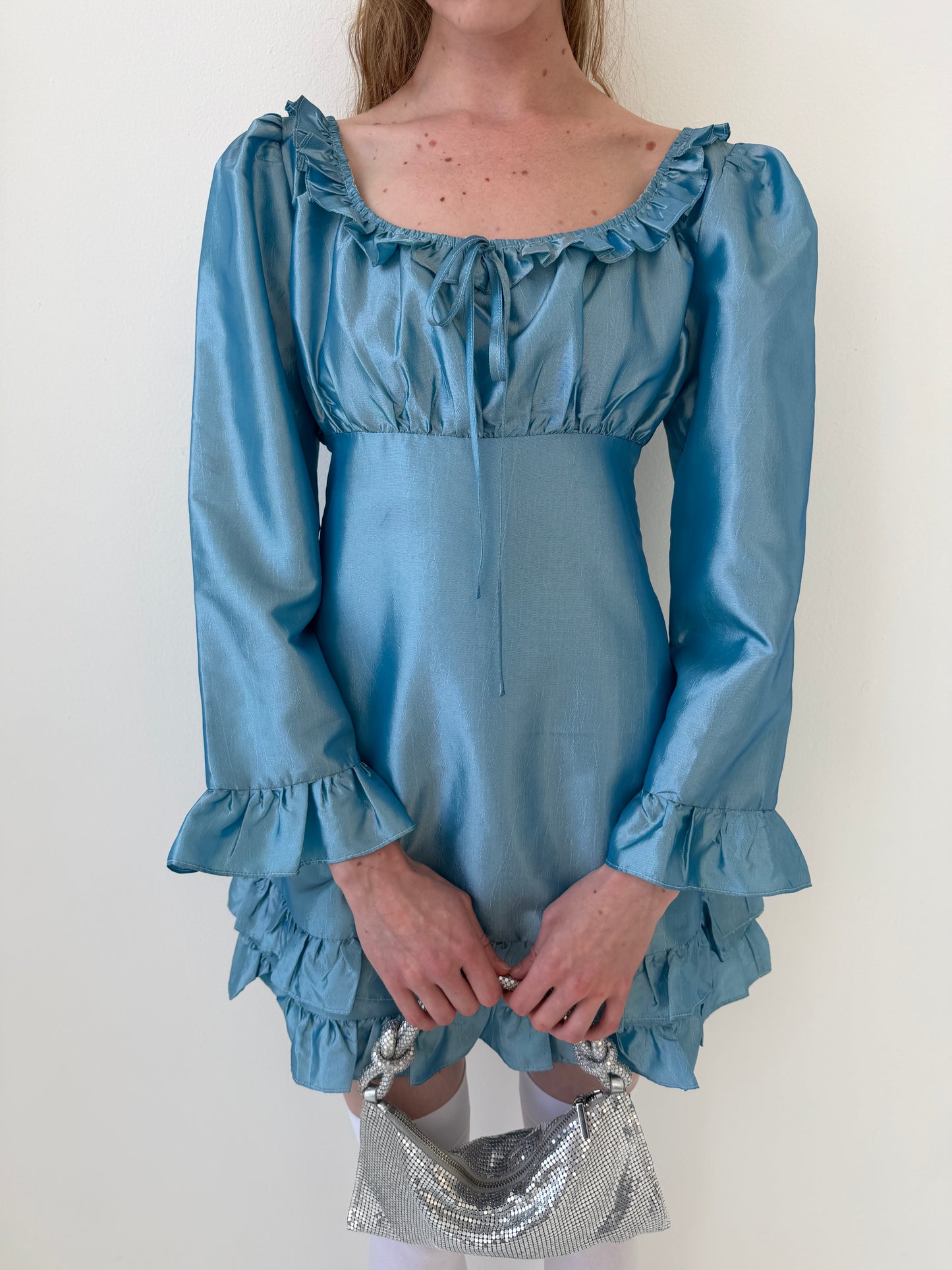 Philippa Dress - Venetian Blue