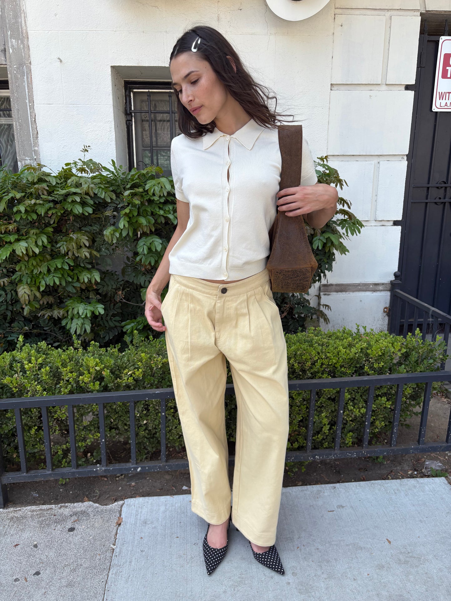 Iris Pant - Yellow