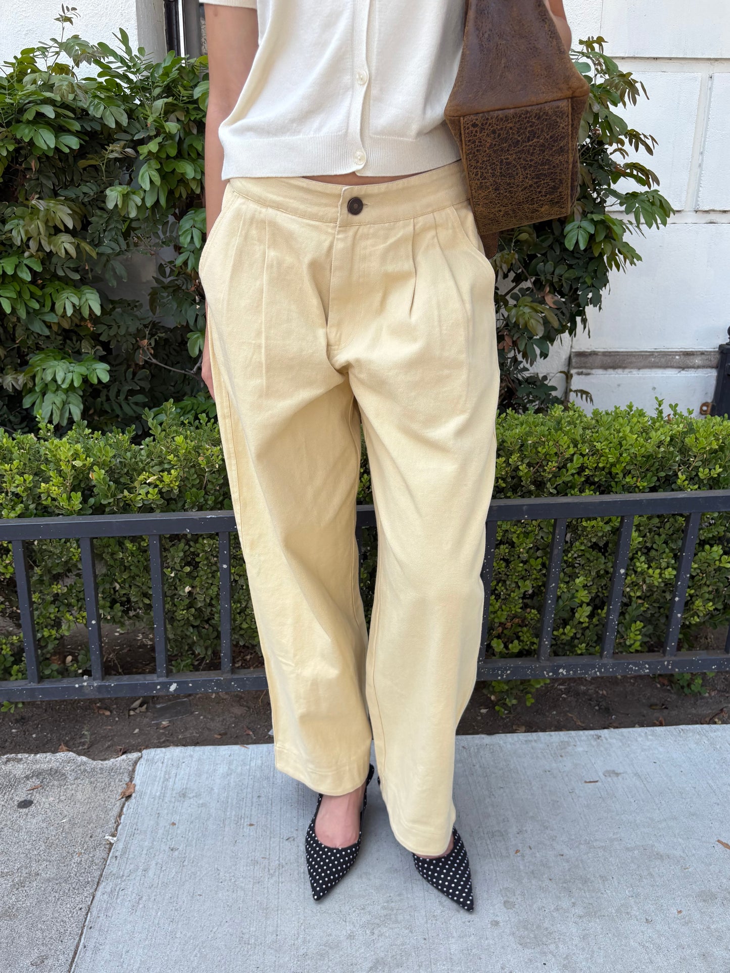 Iris Pant - Yellow