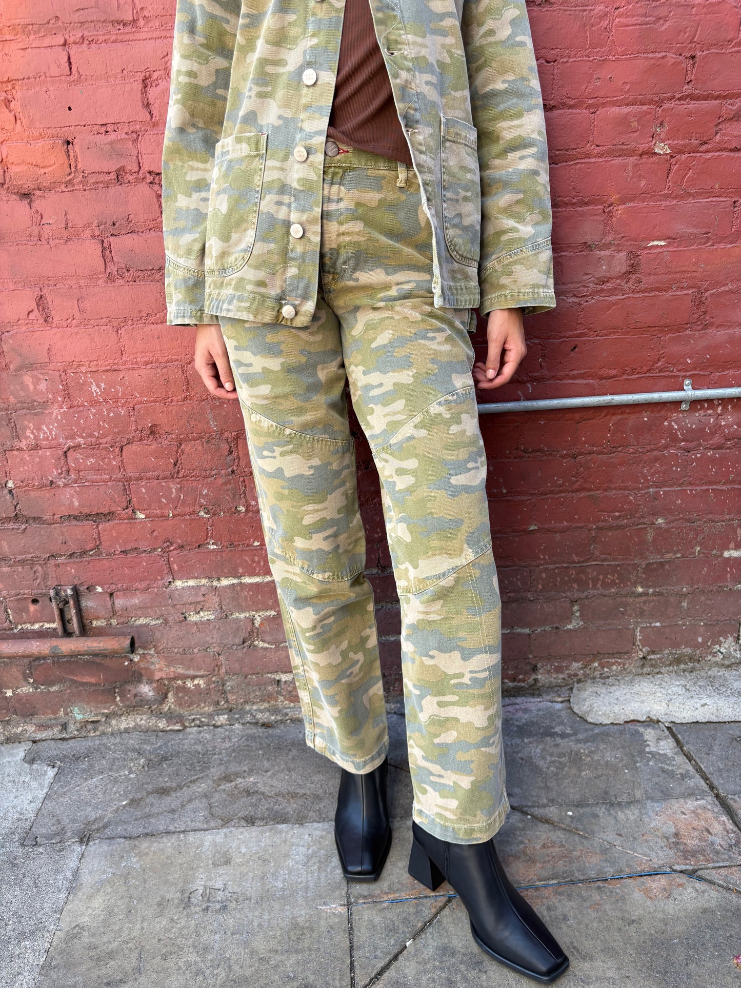 Drew Jeans - Green Camo