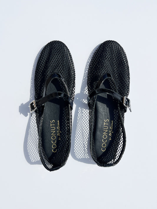 Nolita Mesh Mary Jane - Black