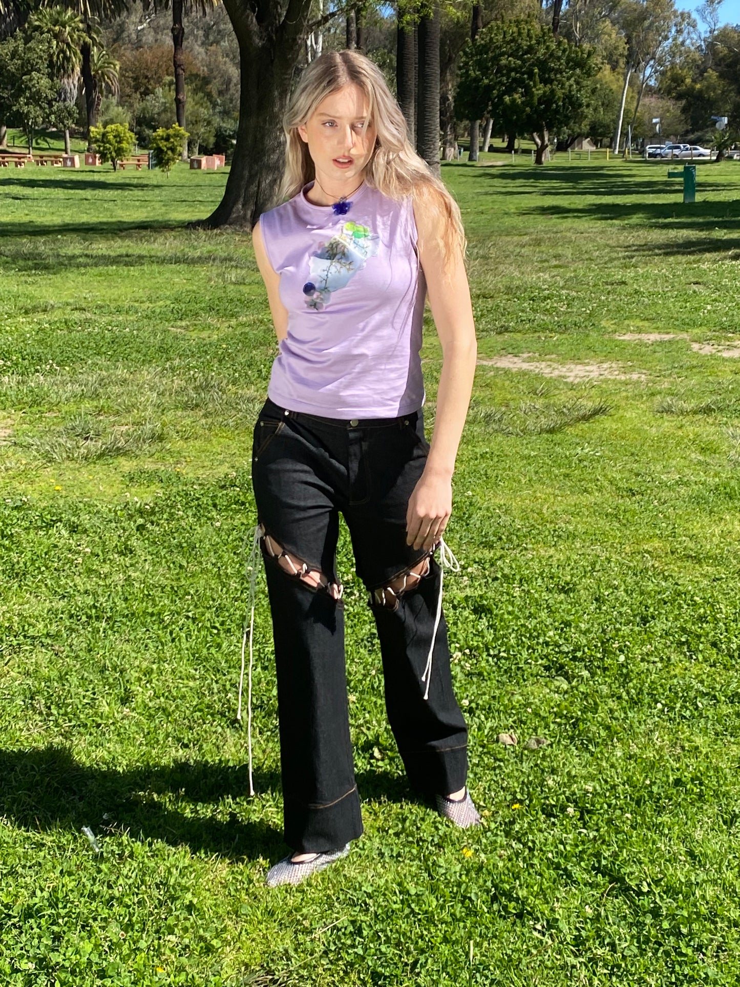 Link Pants - Blueberry Denim