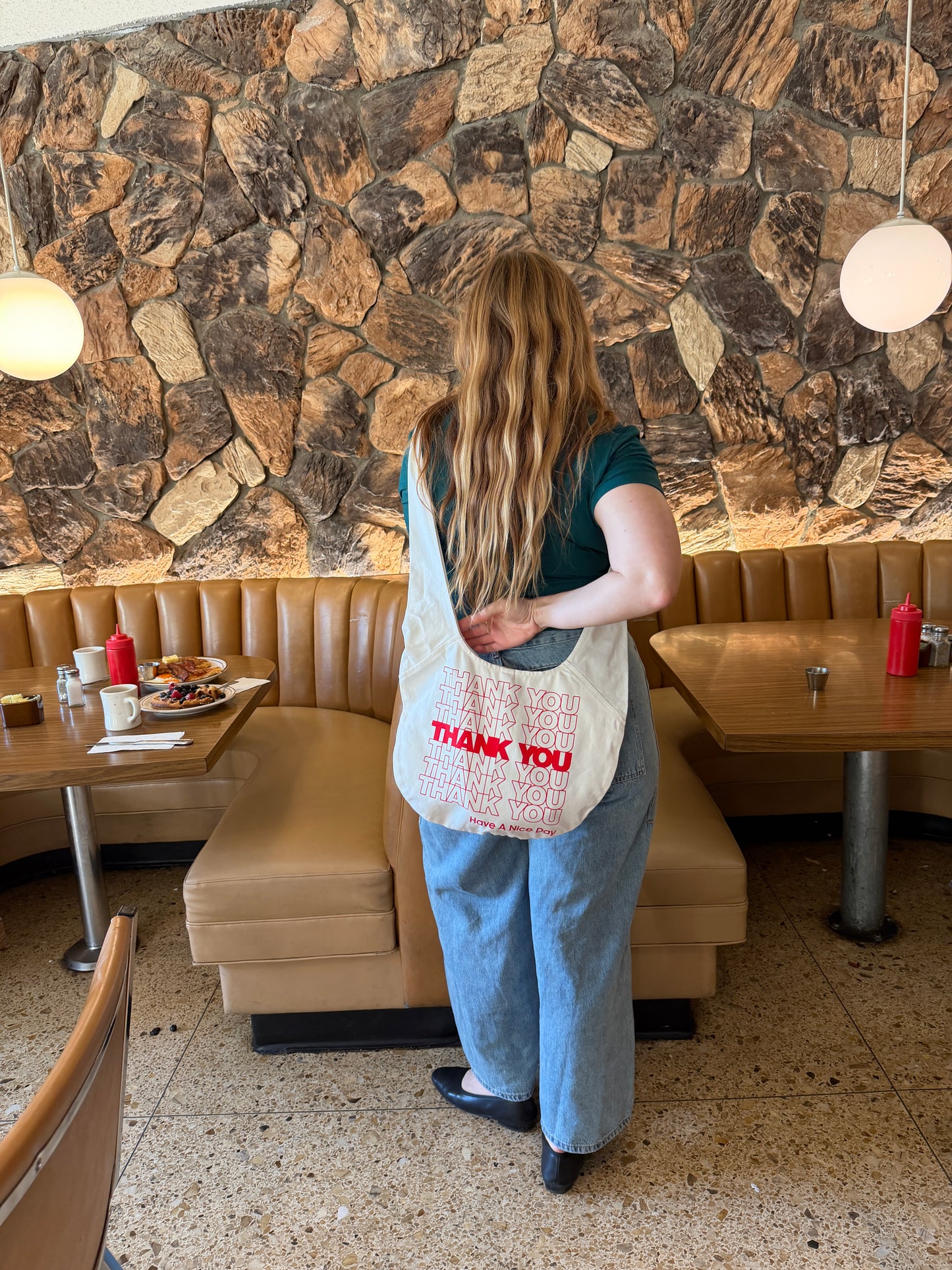 Blake Oval Tote - Thank You!