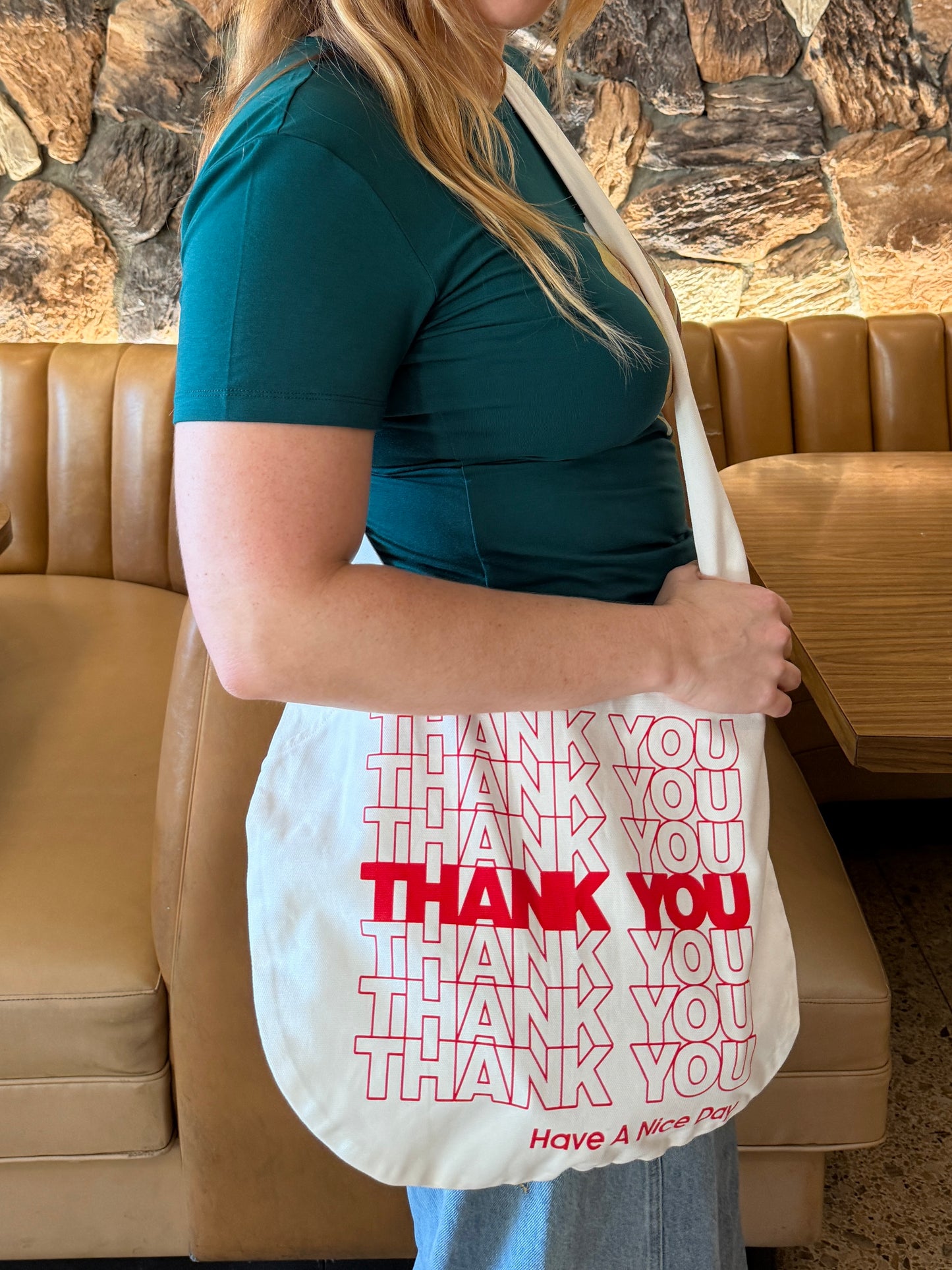 Blake Oval Tote - Thank You!