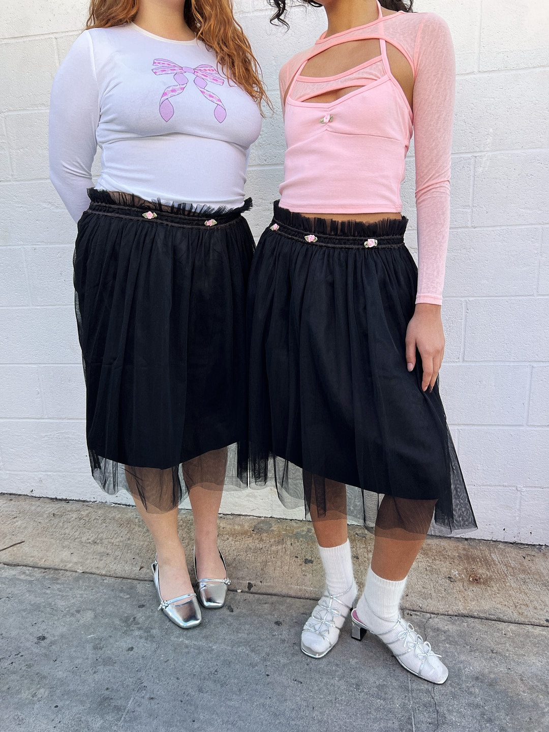 Carrie Midi Skirt - Black