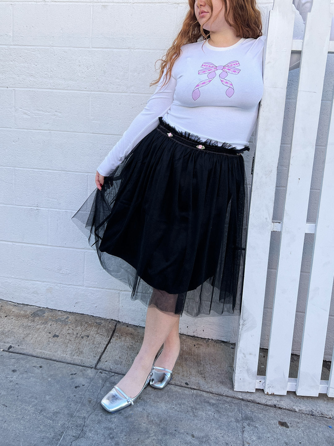 Carrie Midi Skirt - Black