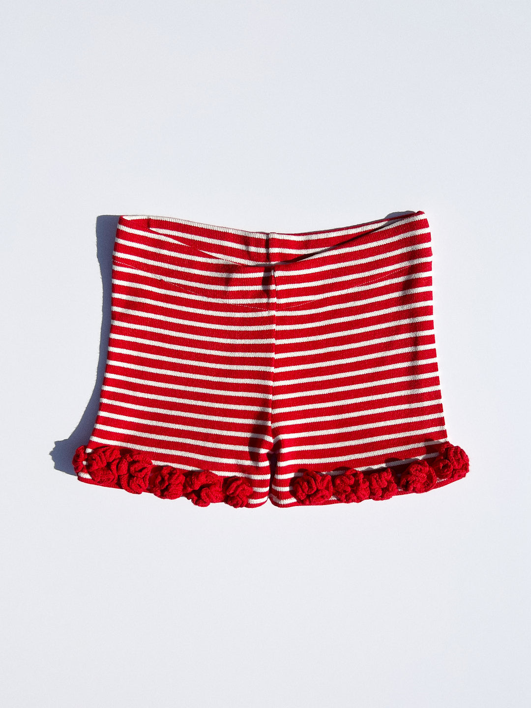 Turkana Knit Short Red White Lisa Says Gah