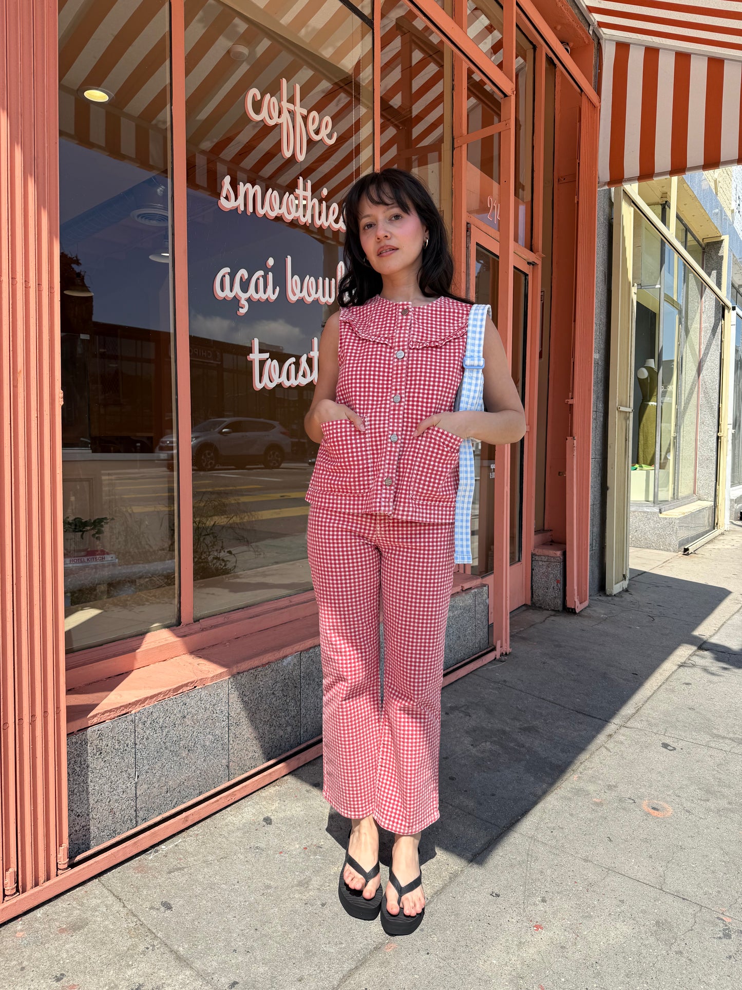 Kenny Jeans - Red Gingham