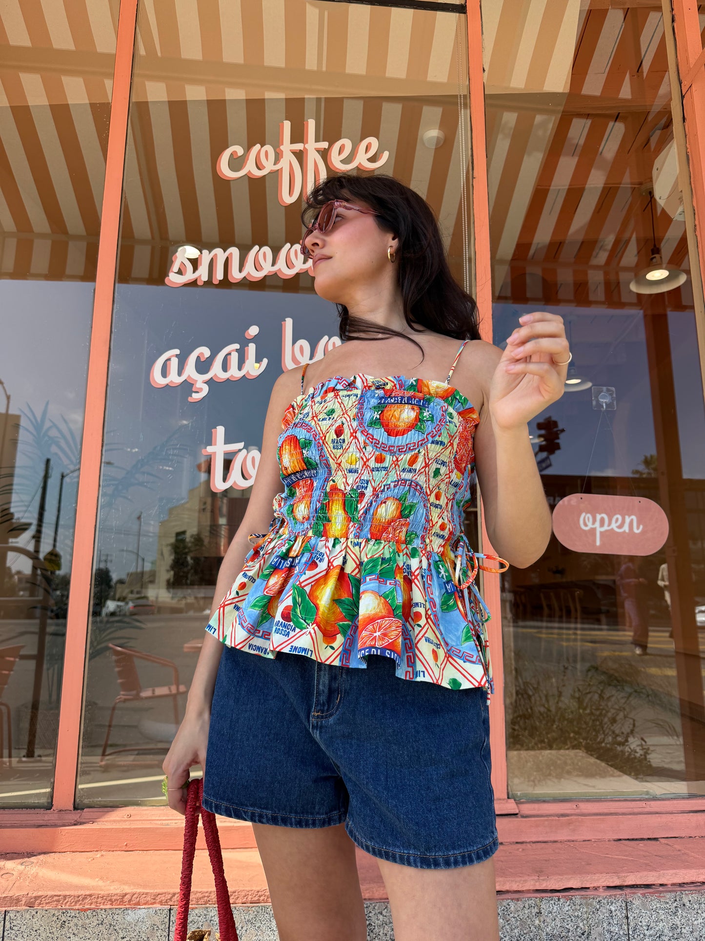 Marina Cami - Orange Wrappers