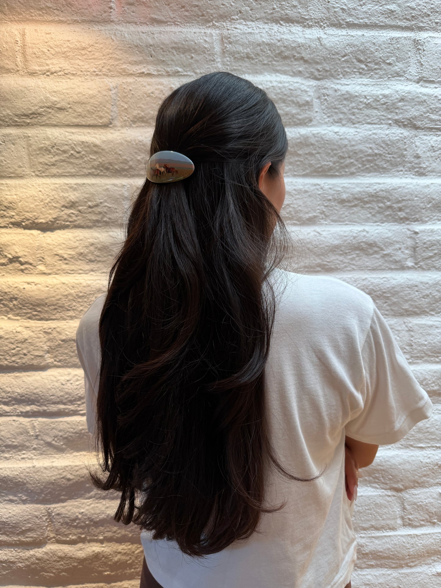 Horse Girl Barrette - Horse