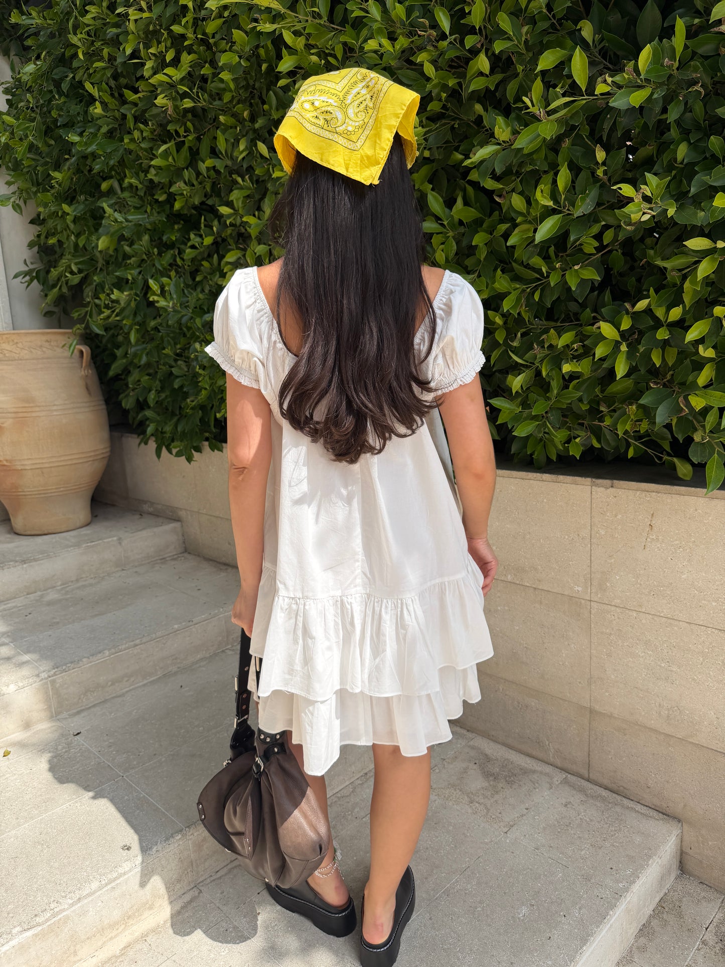 Sabrina Dress - White