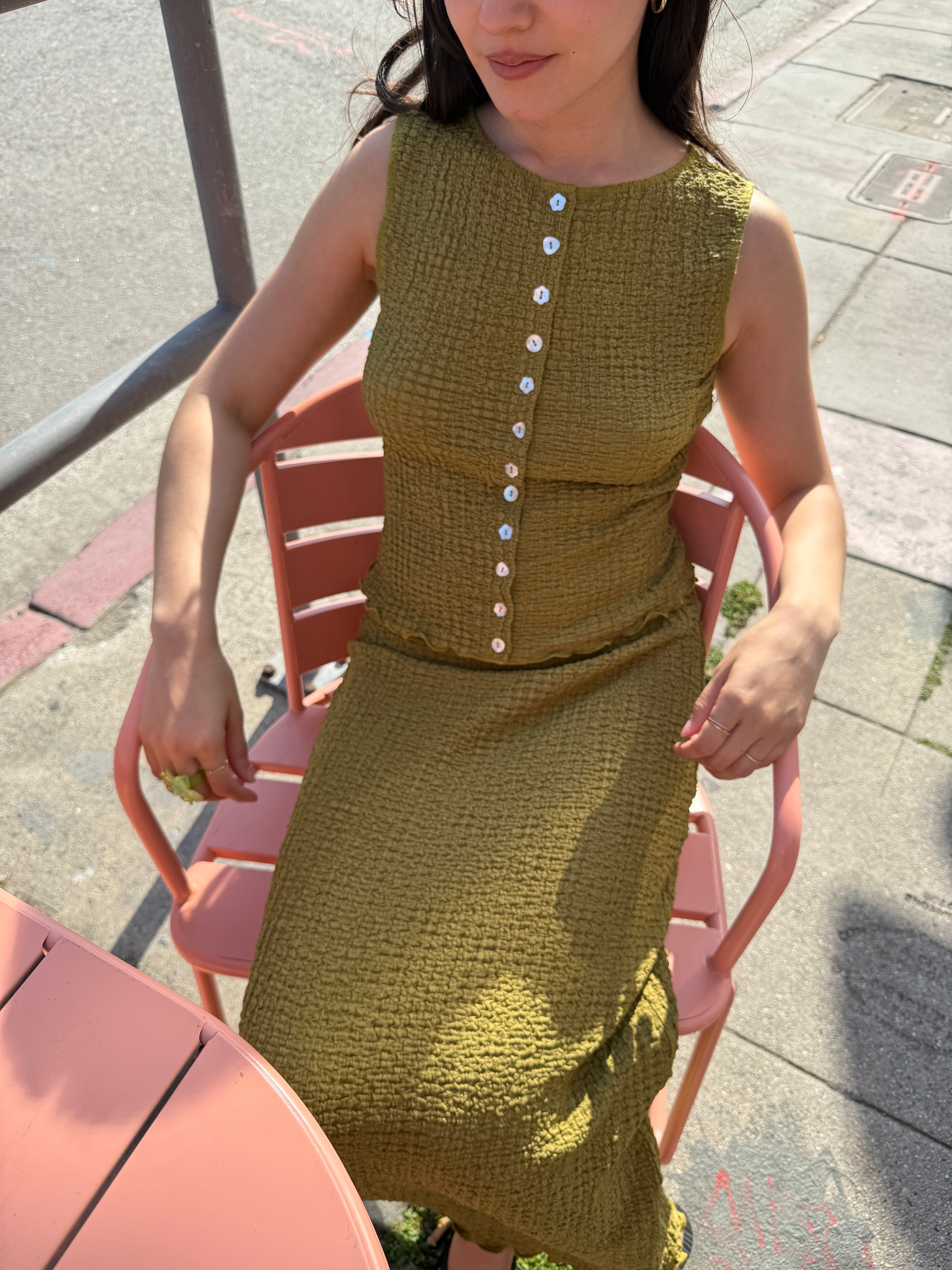 Sammy Skirt - Olive – Lisa Says Gah