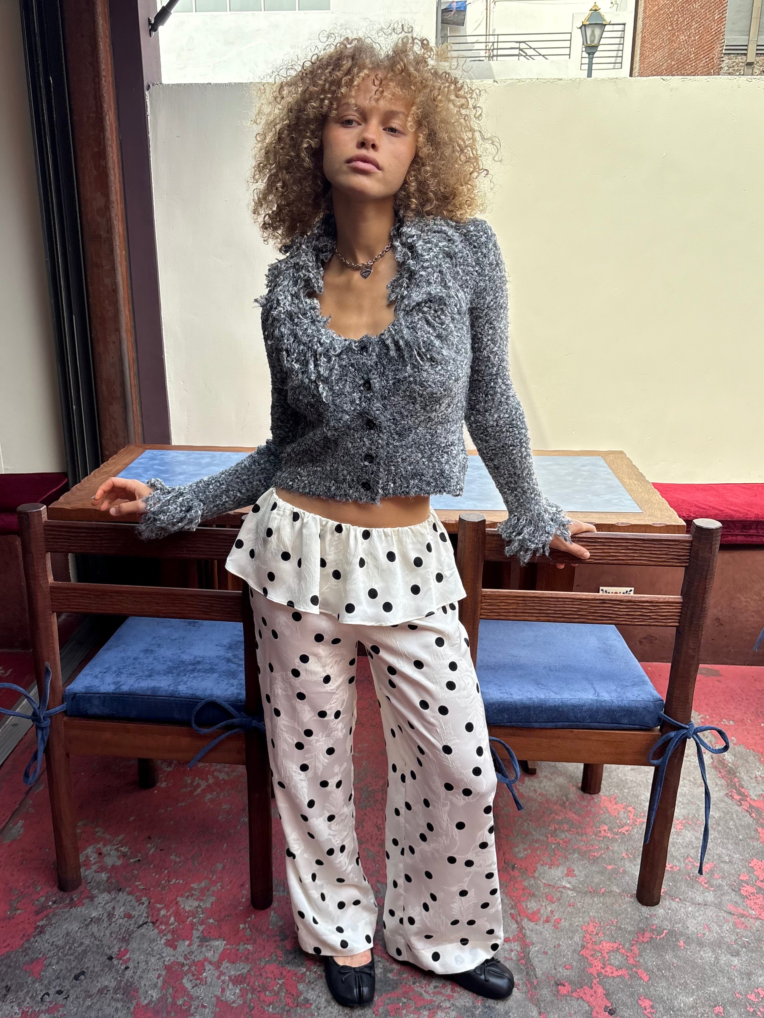 Renee Pant - White Dot – Lisa Says Gah