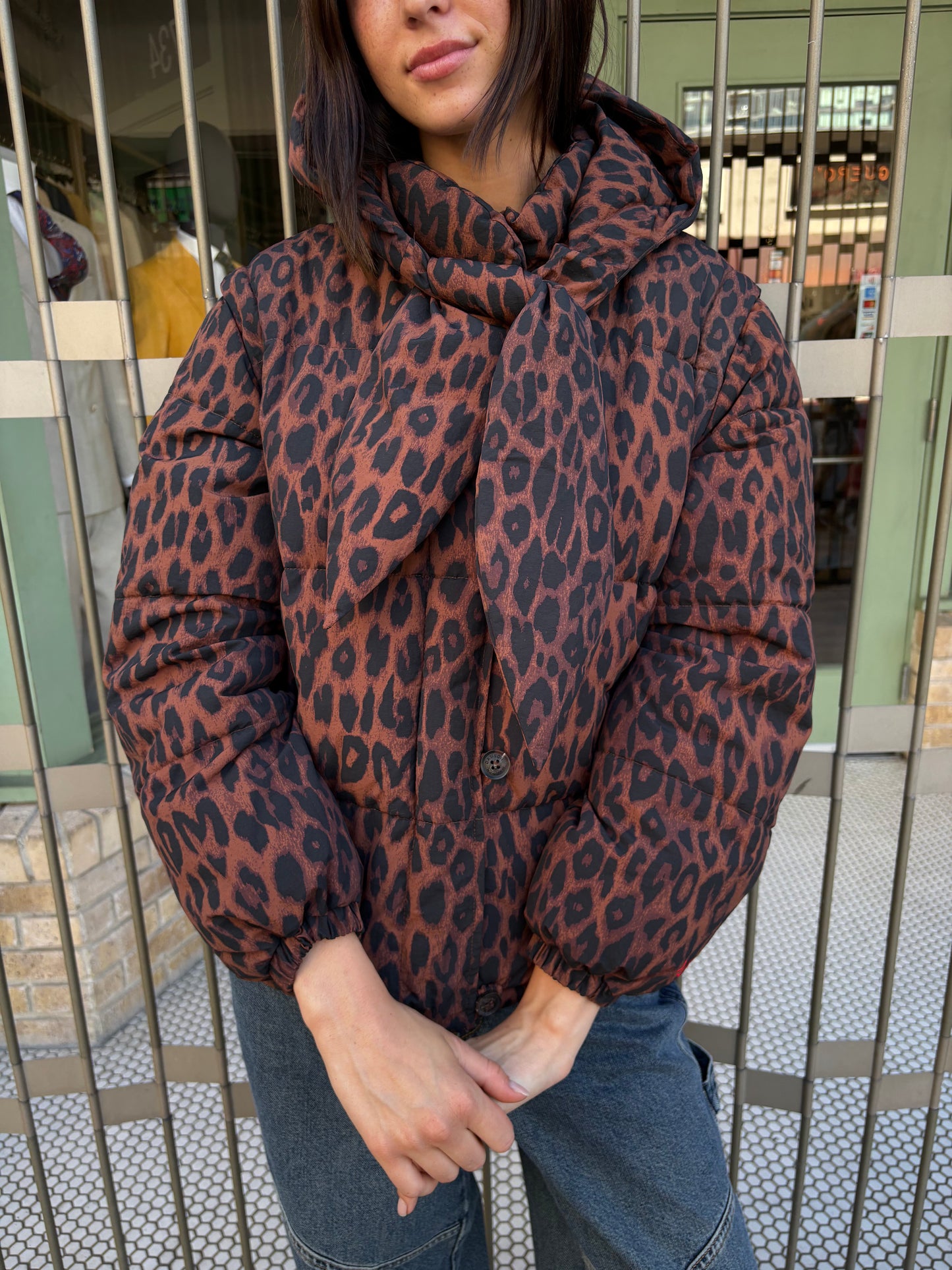 Pearl Puffer - Chocolate Leopard