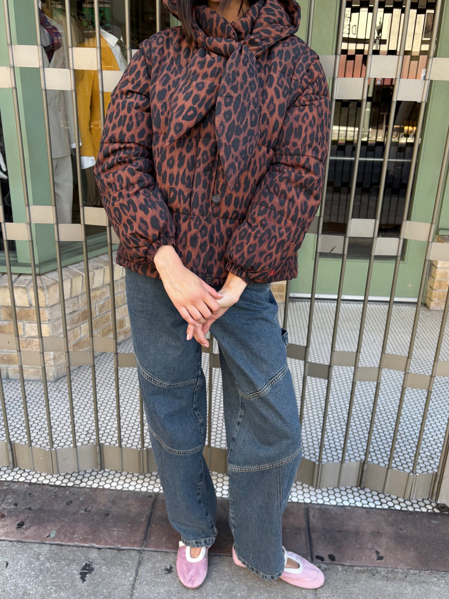 Pearl Puffer - Chocolate Leopard