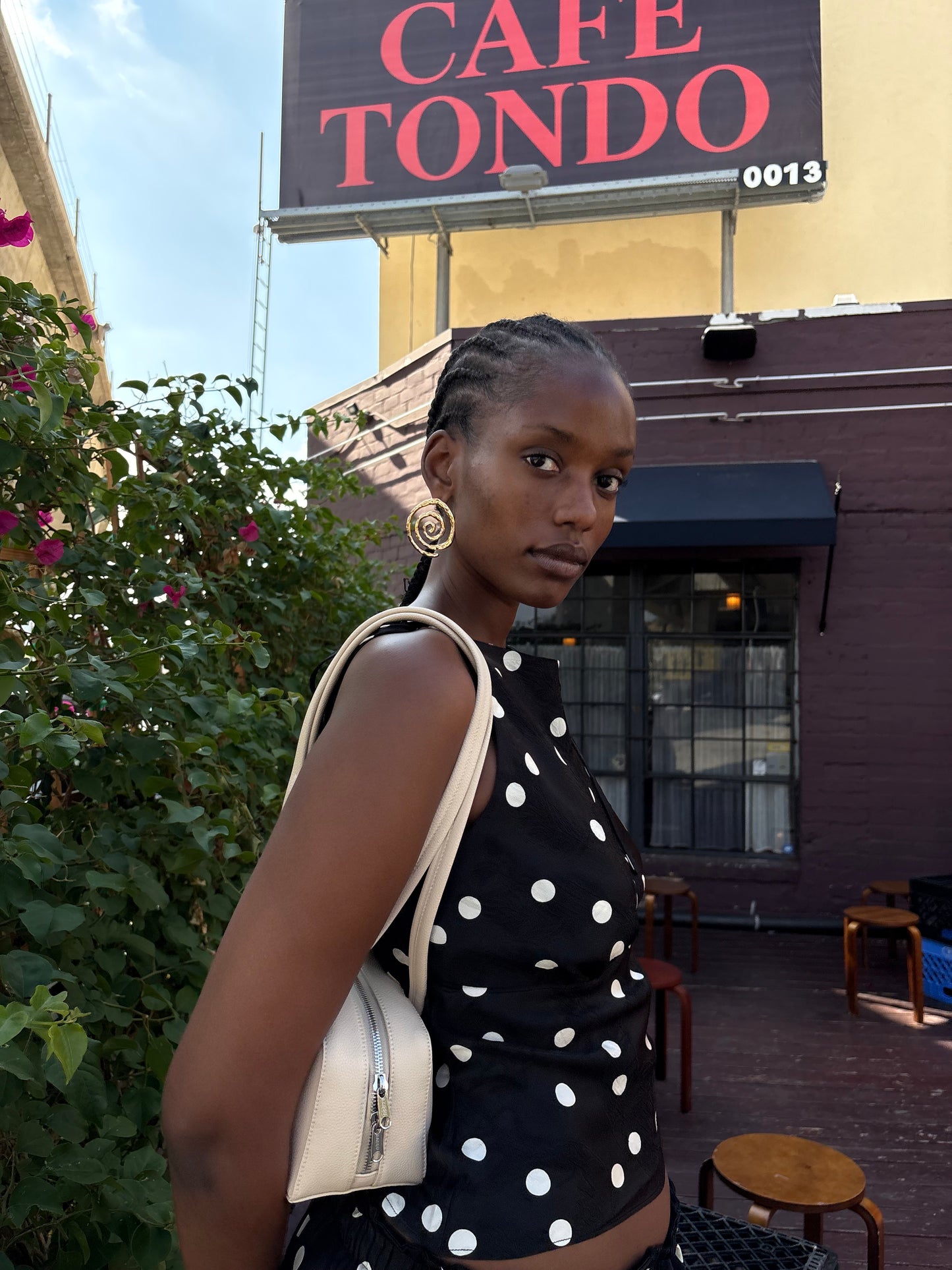 Vortex Earrings - Gold