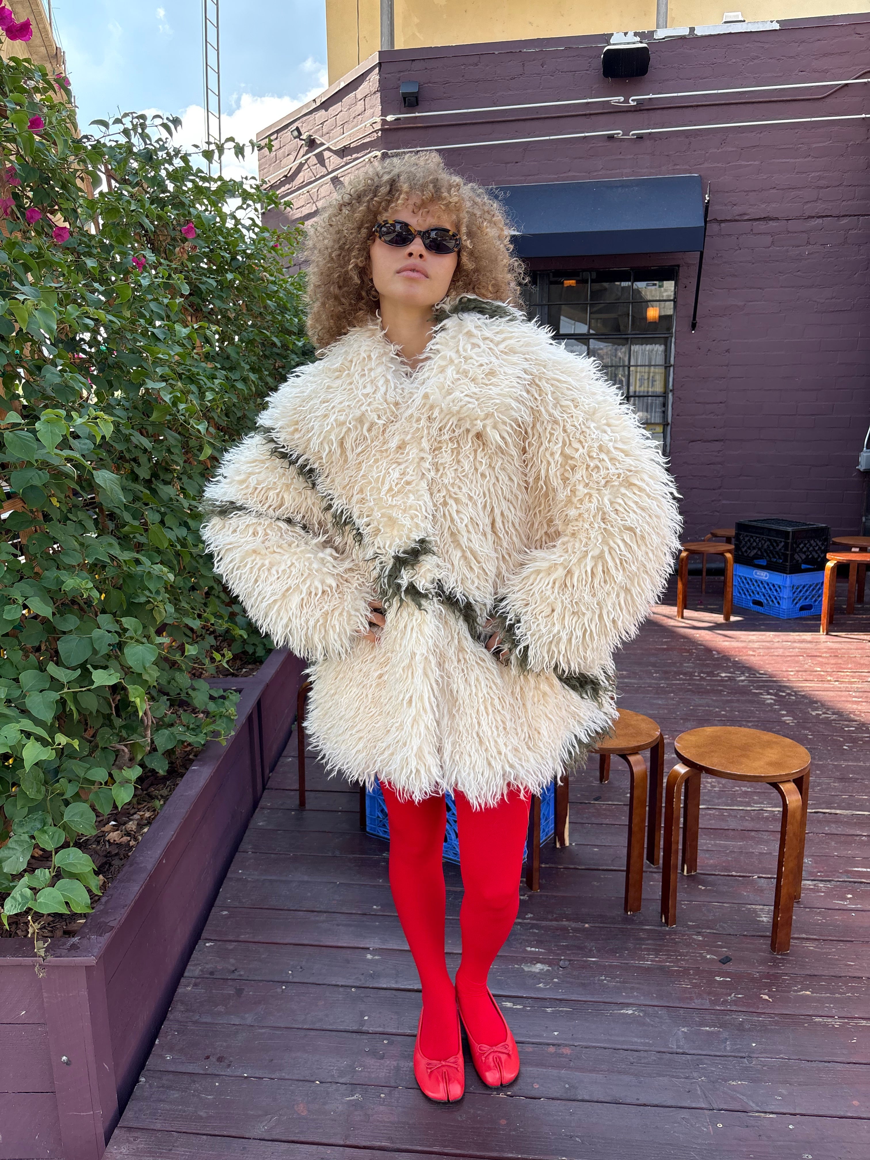 シンクファー　Rex like fur cocoon coat シンクファー Rex like fur cocoon coat s-l1200.jpg