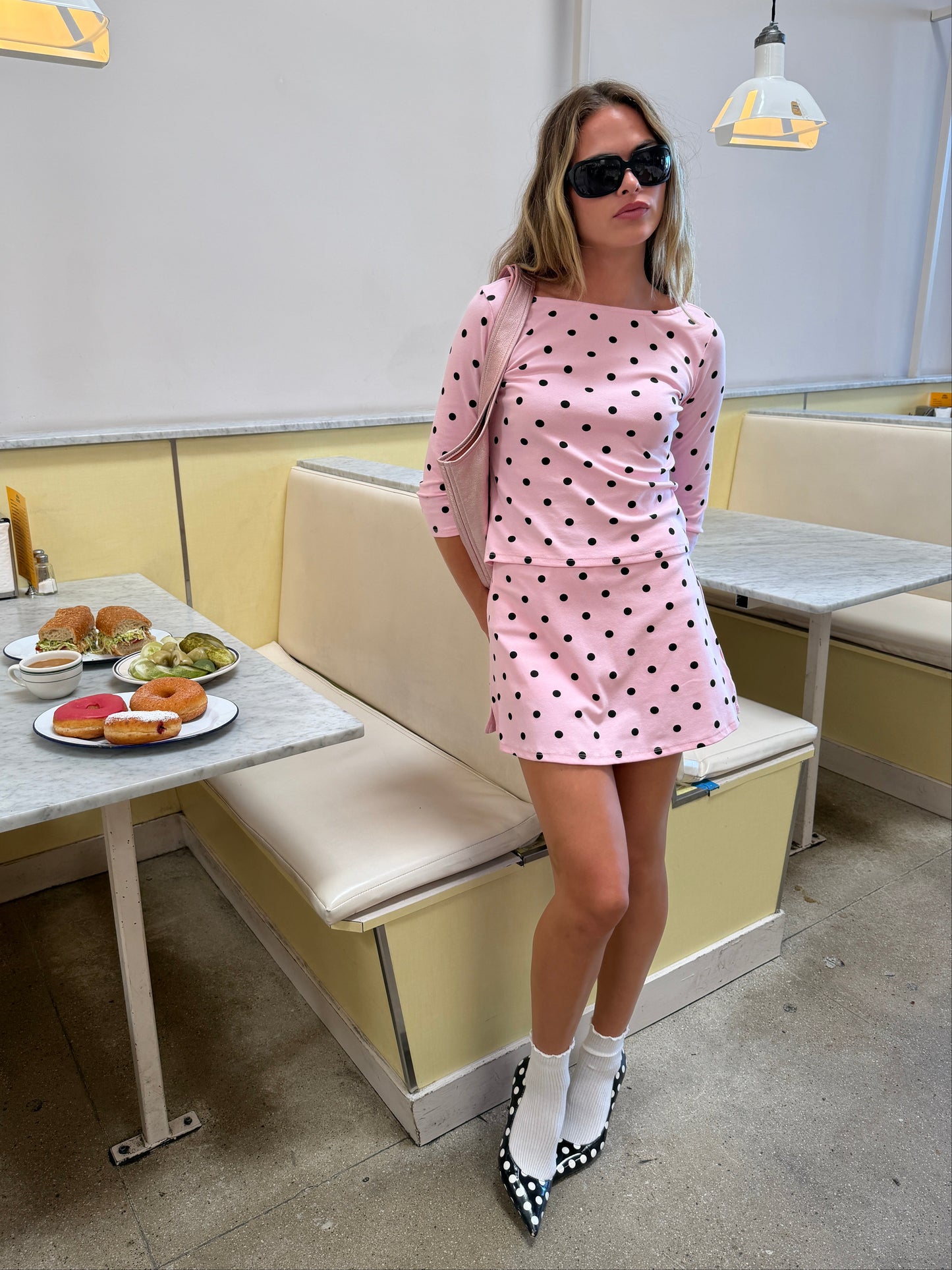 Darcy Skort - Pink Dot