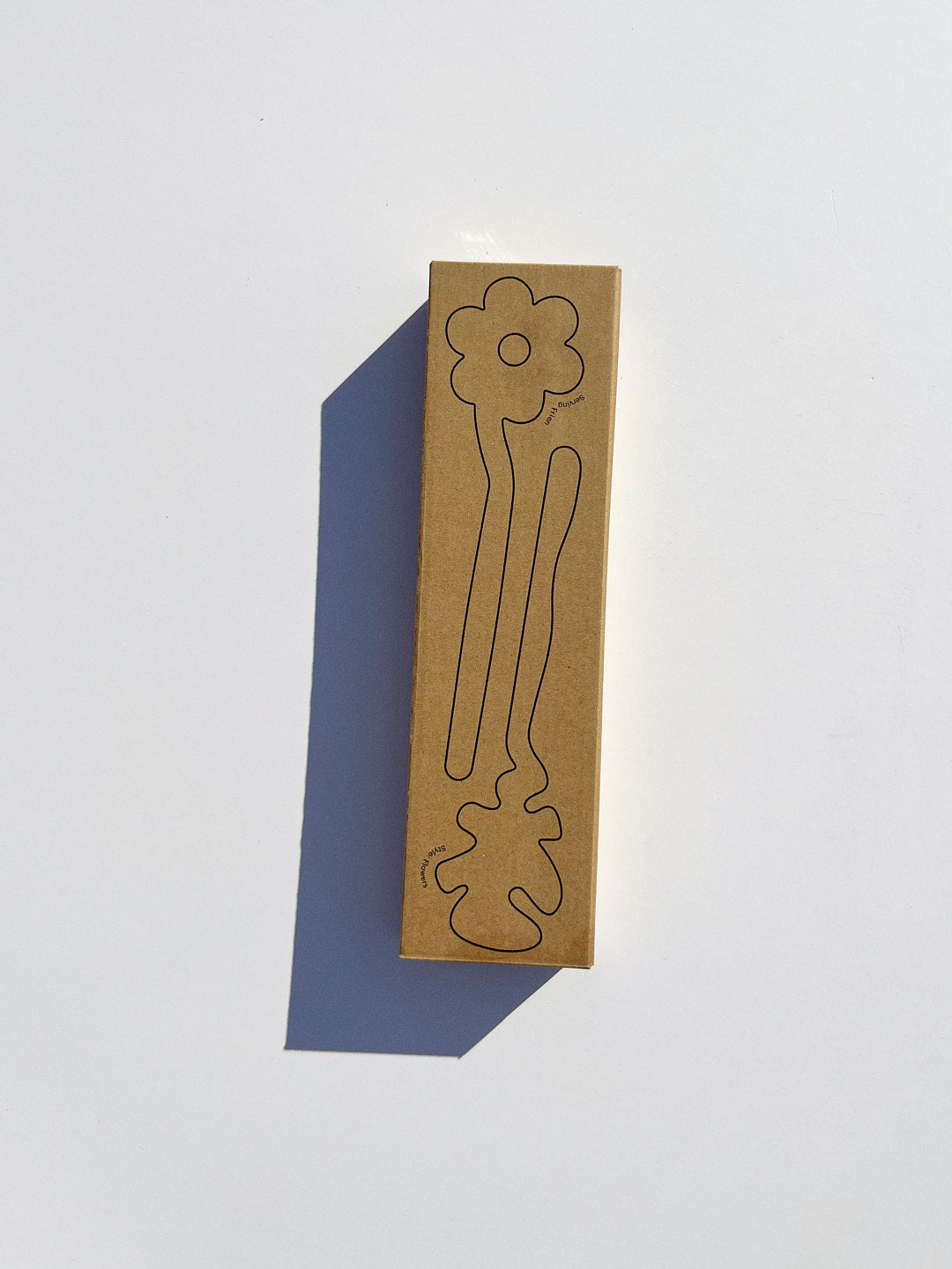 Serving Friends Flowers - Beach Wood