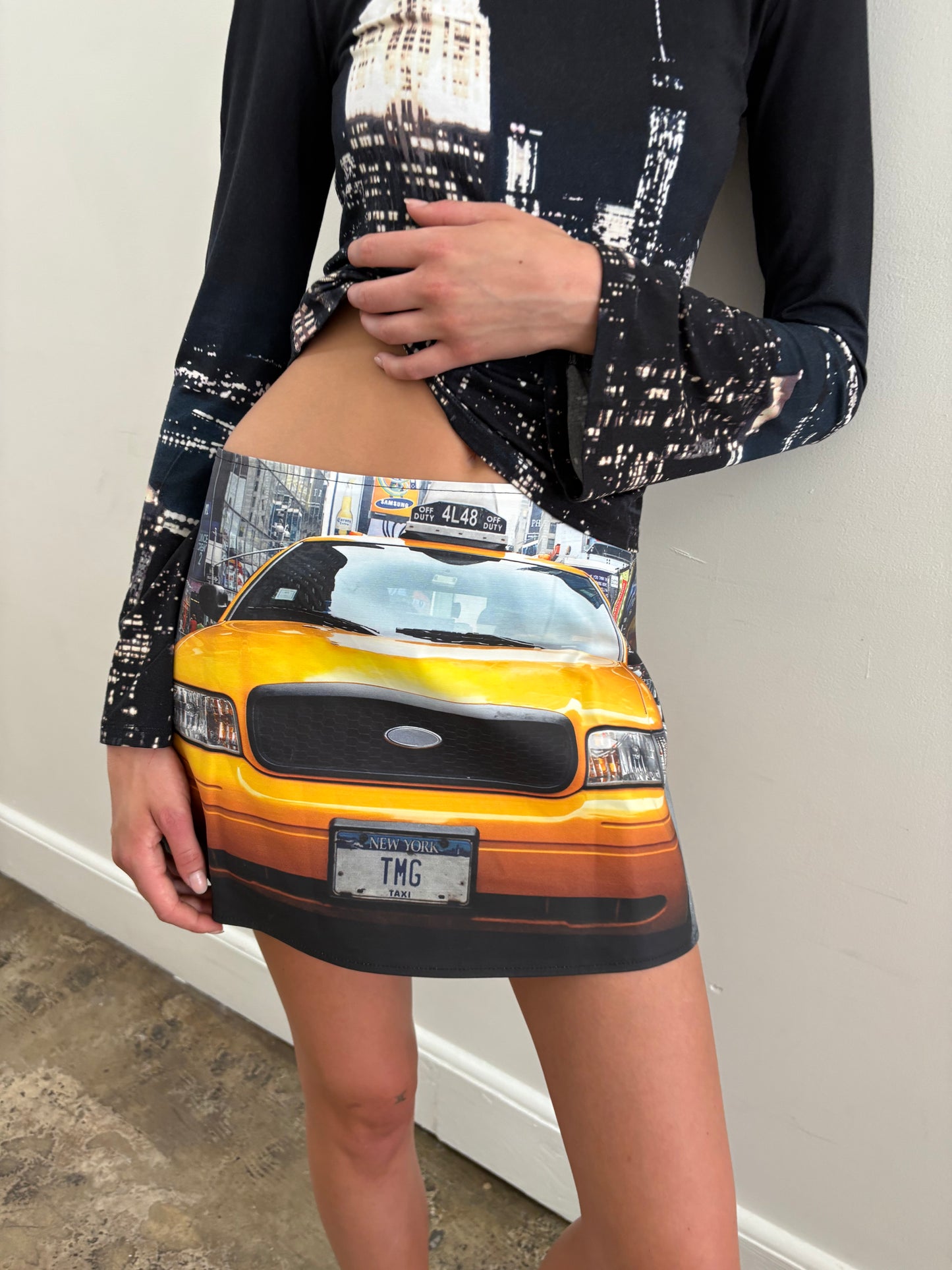Camilla Mini Skirt - Taxi