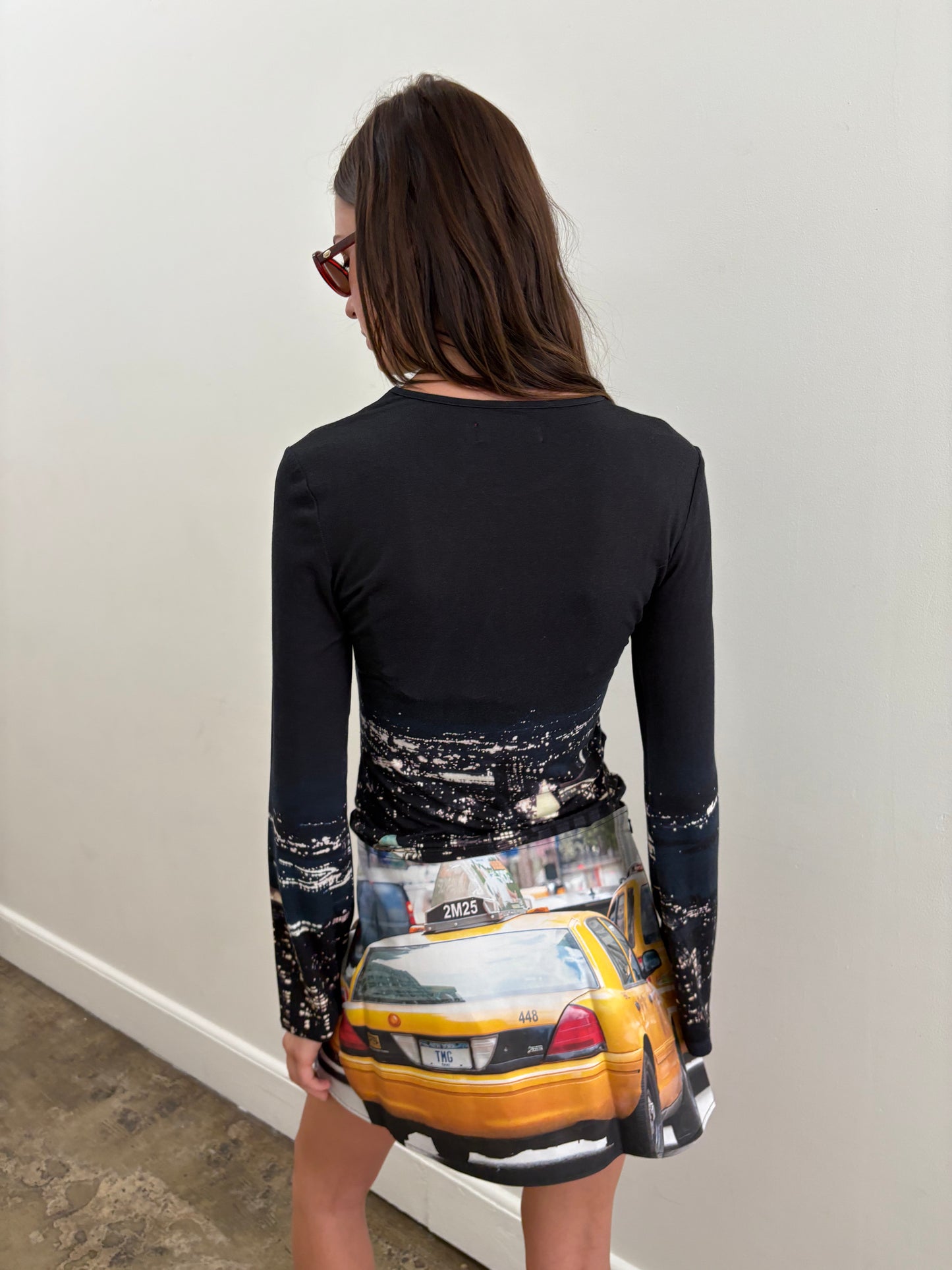 Camilla Mini Skirt - Taxi
