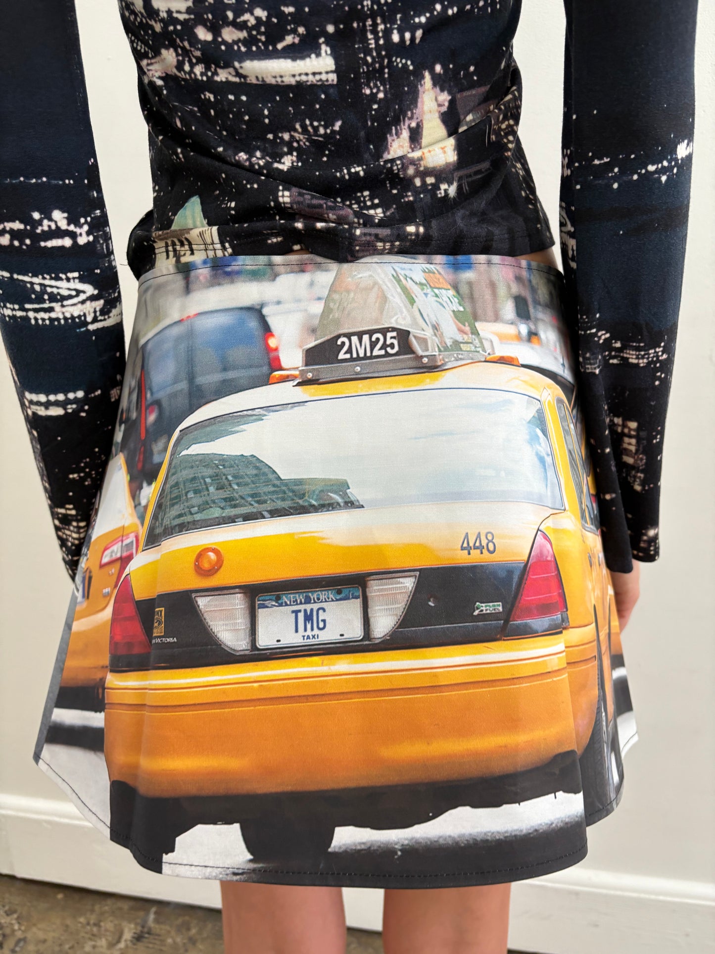 Camilla Mini Skirt - Taxi