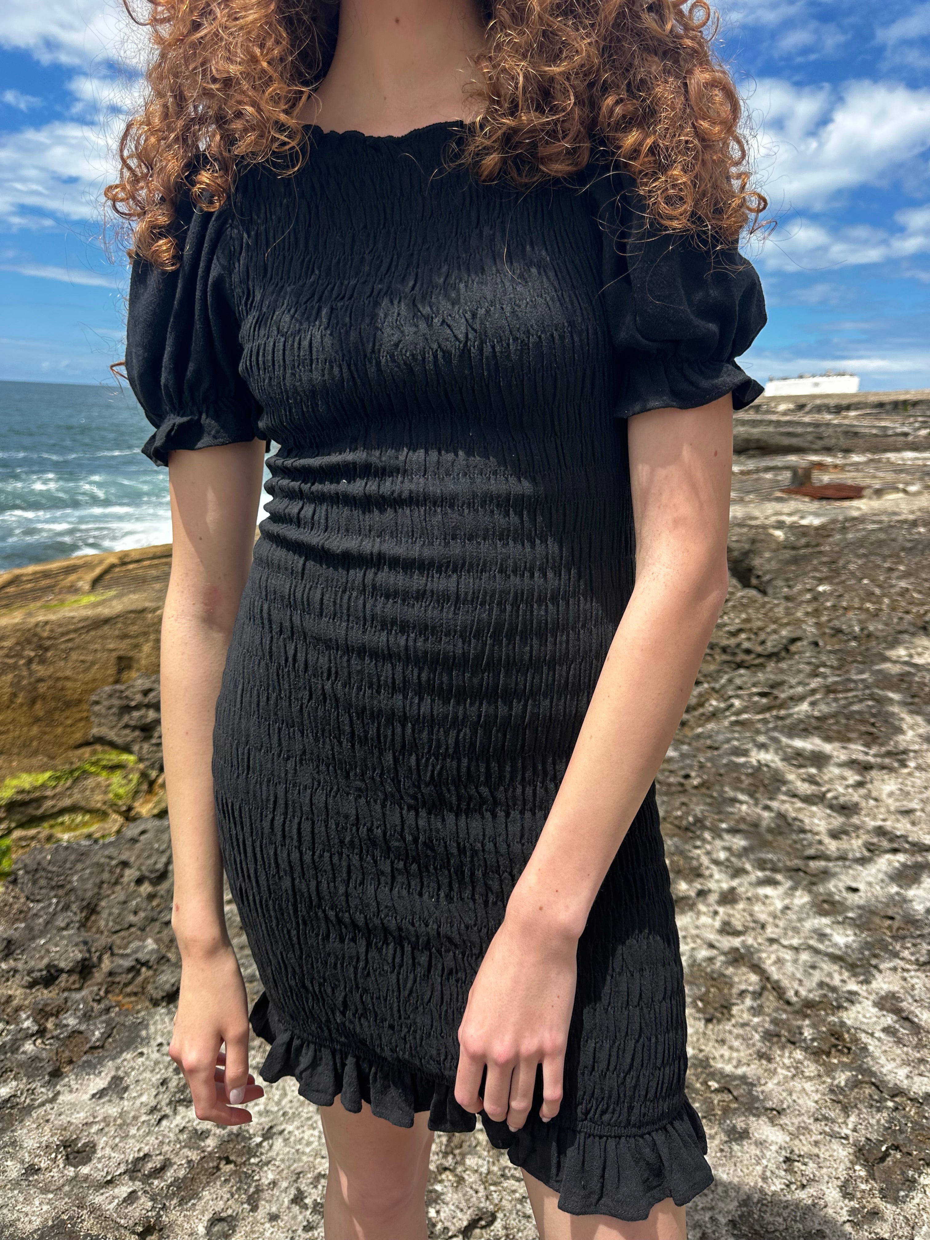 oh so fresh mini dress black Soho Mini Dress