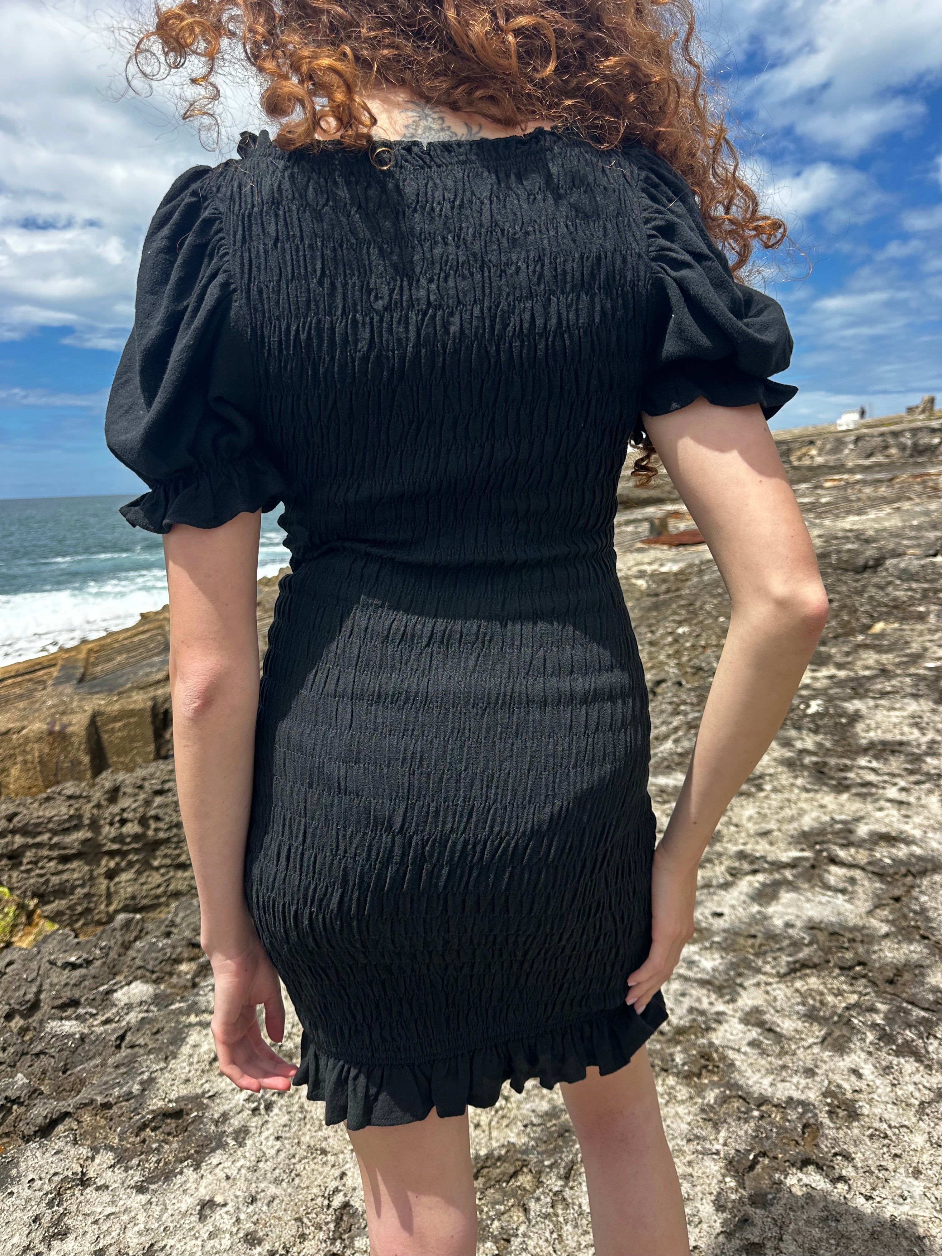 other stories smocked mini dress Soho Mini Dress