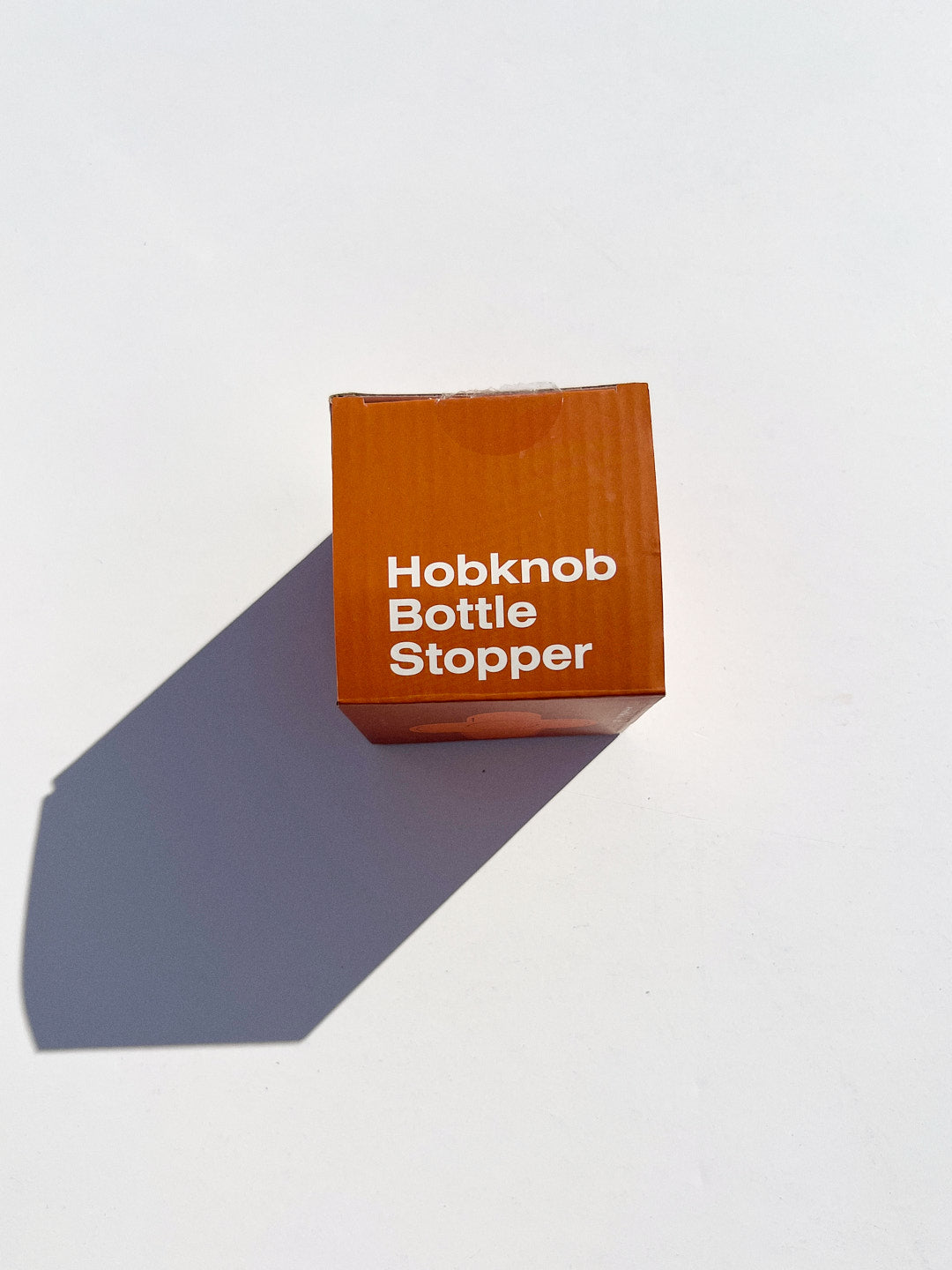 Hobknob Bottle Stopper - Amber